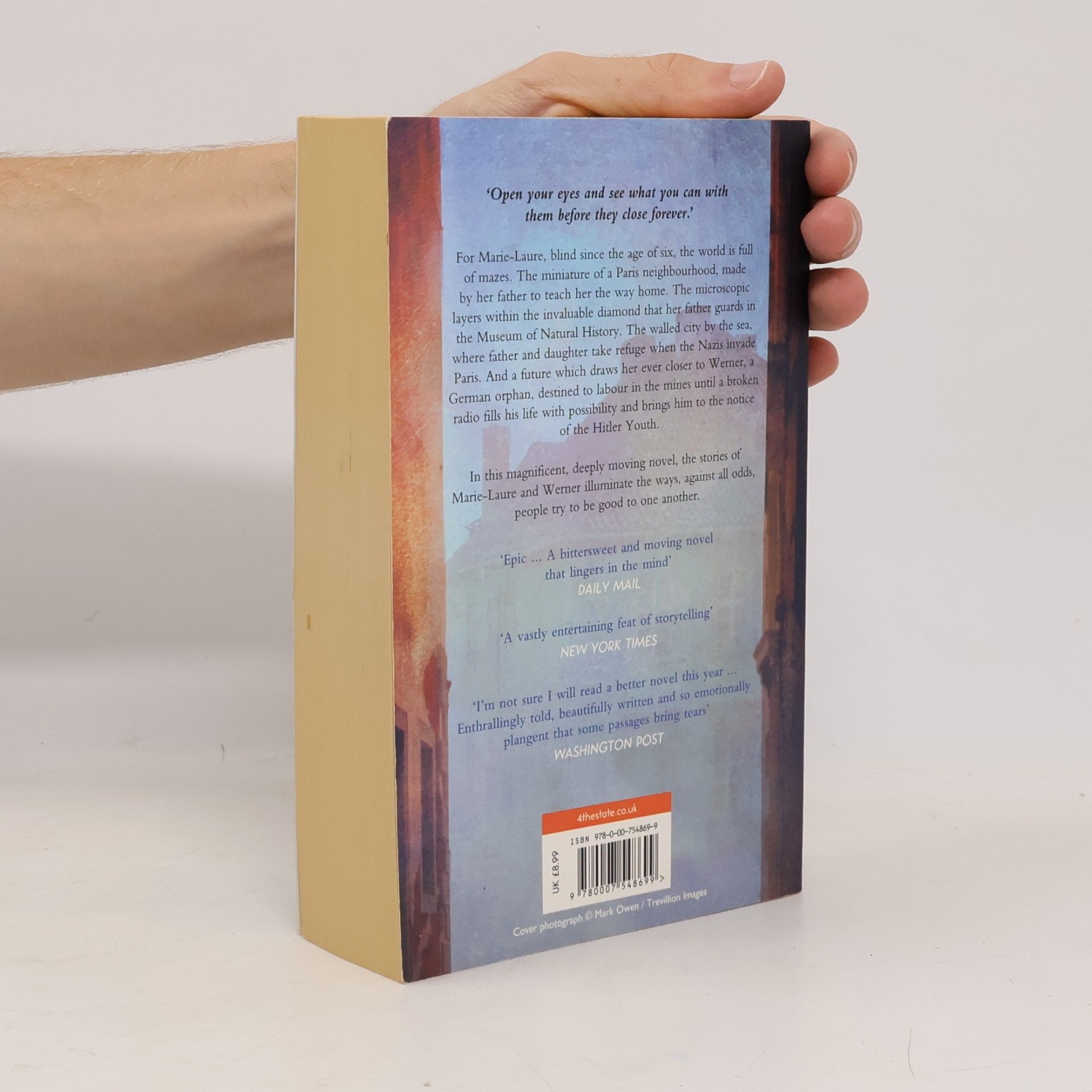 Anthony Doerr All the light we cannot see