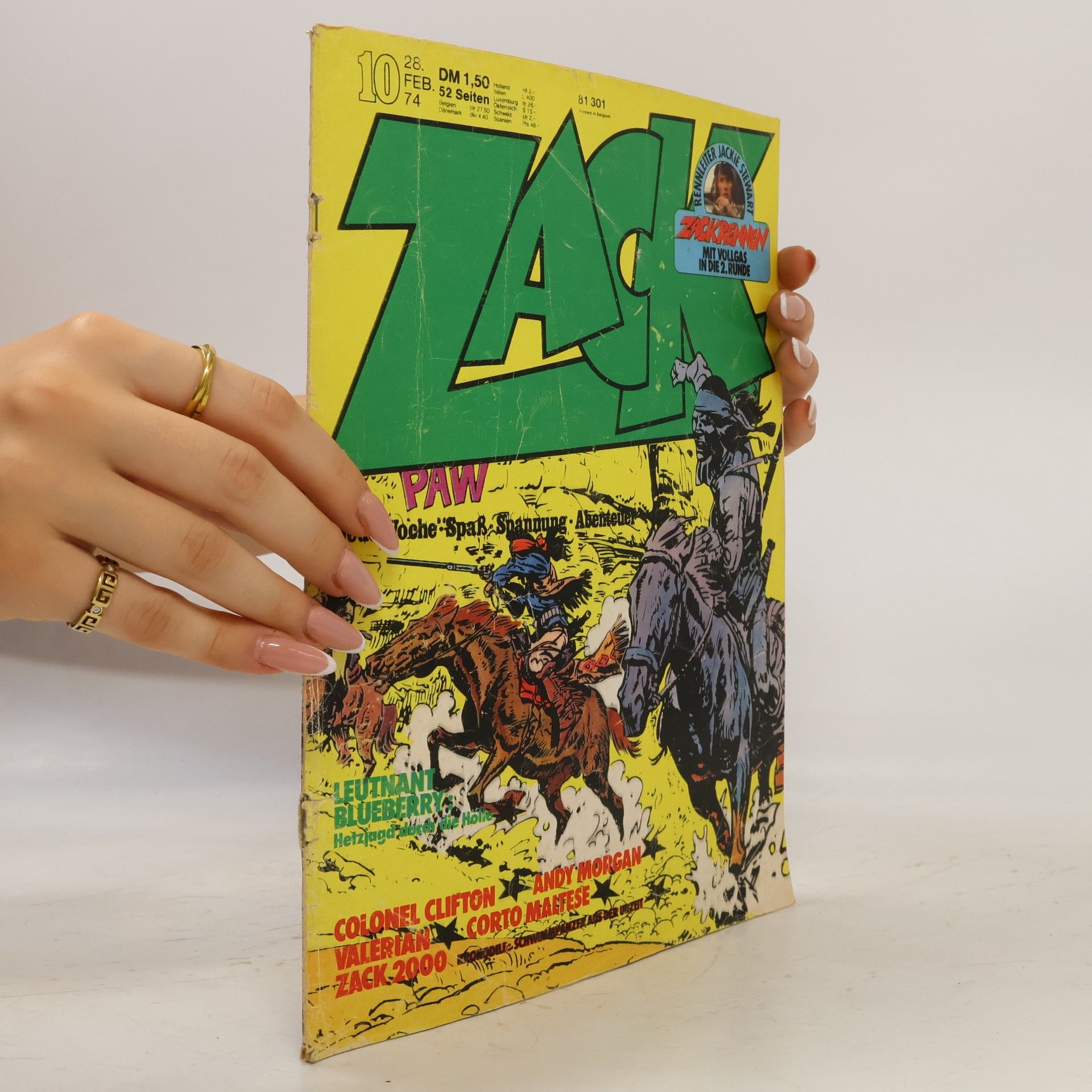 Collectif d'auteurs Zack 10, 2/1974