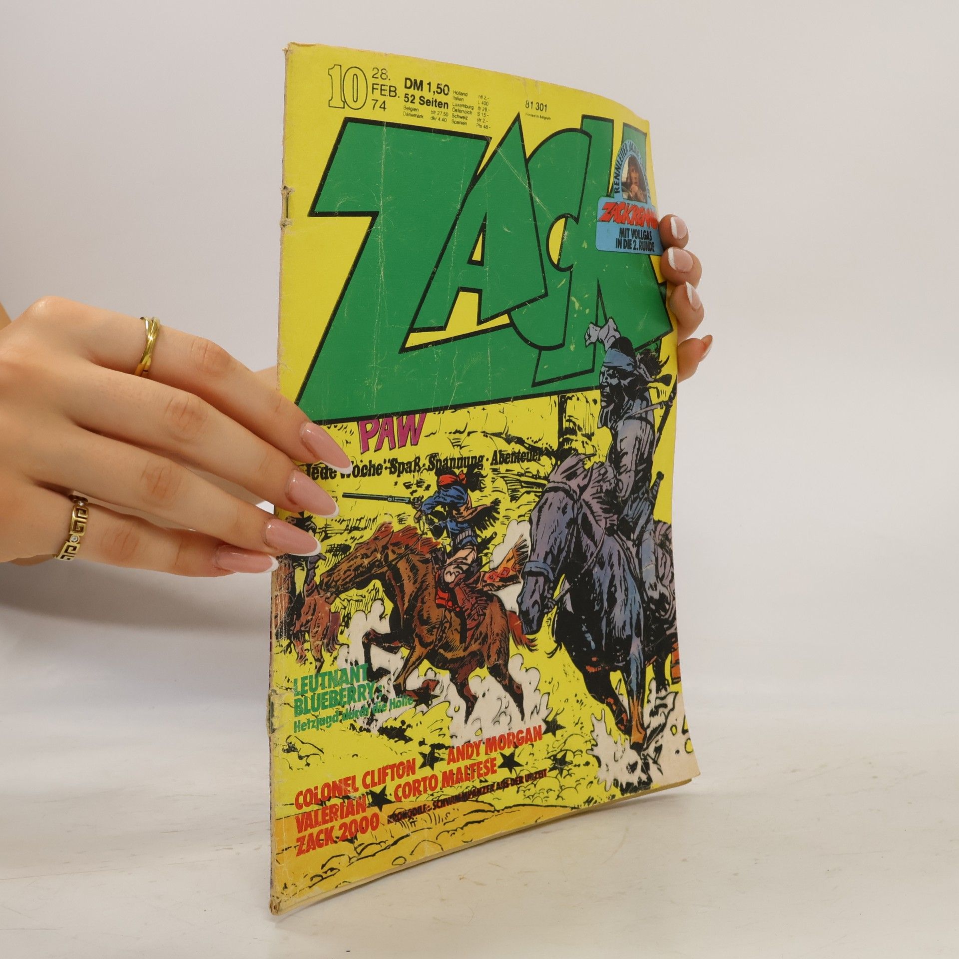 Collectif d'auteurs Zack 10, 2/1974