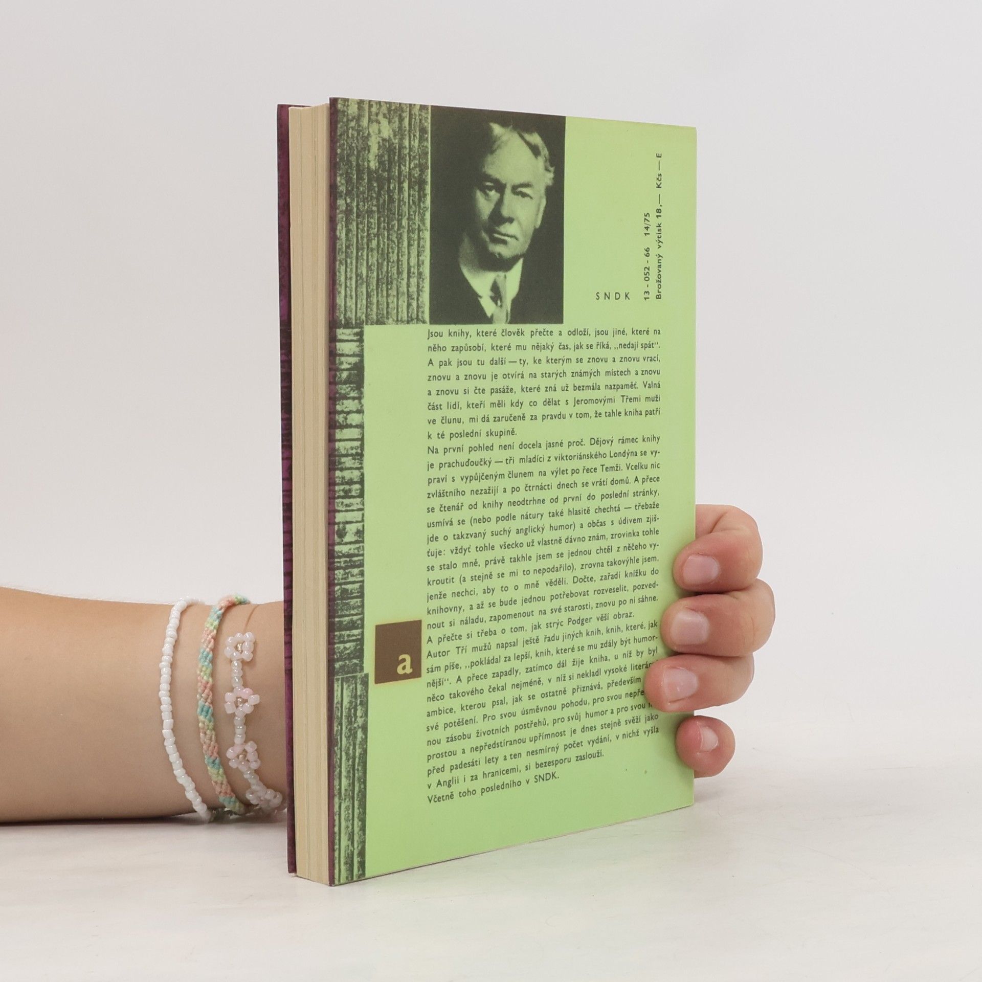 Jerome K. Jerome Tři muži ve člunu o psu nemluvě