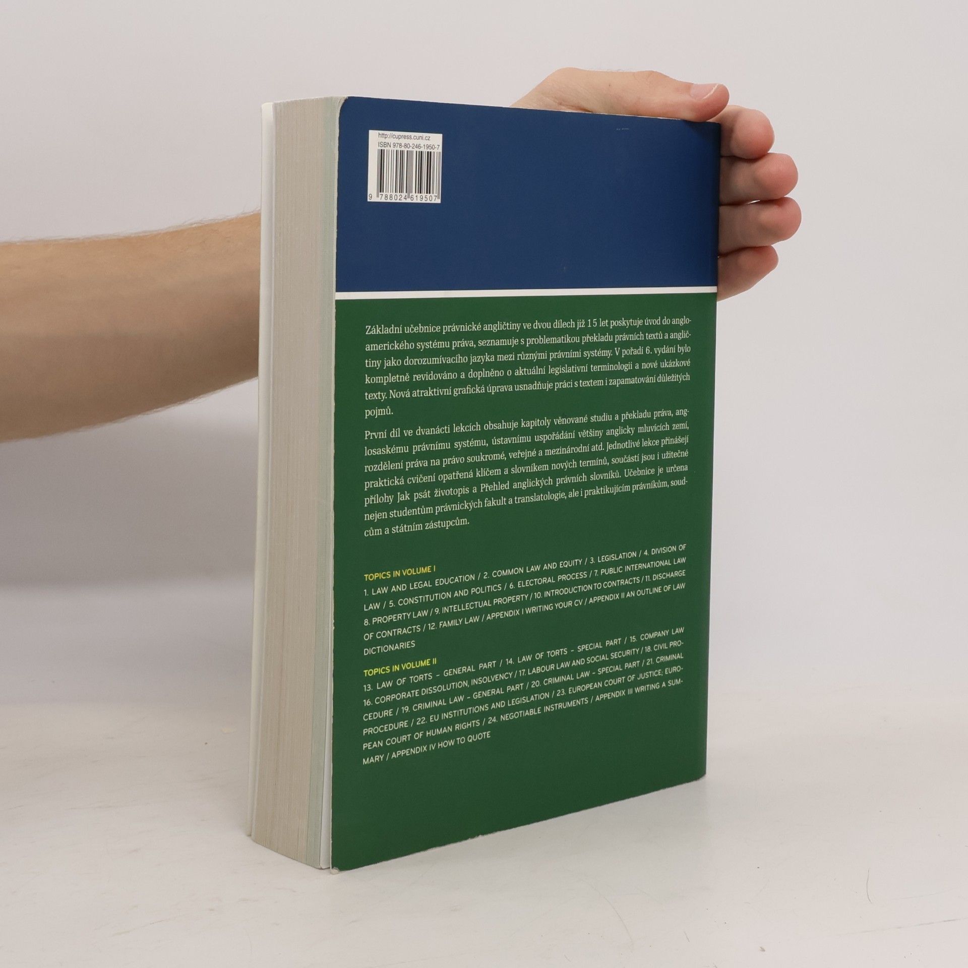 Marta Chromá New introduction to legal English. Revised edition. Volume I