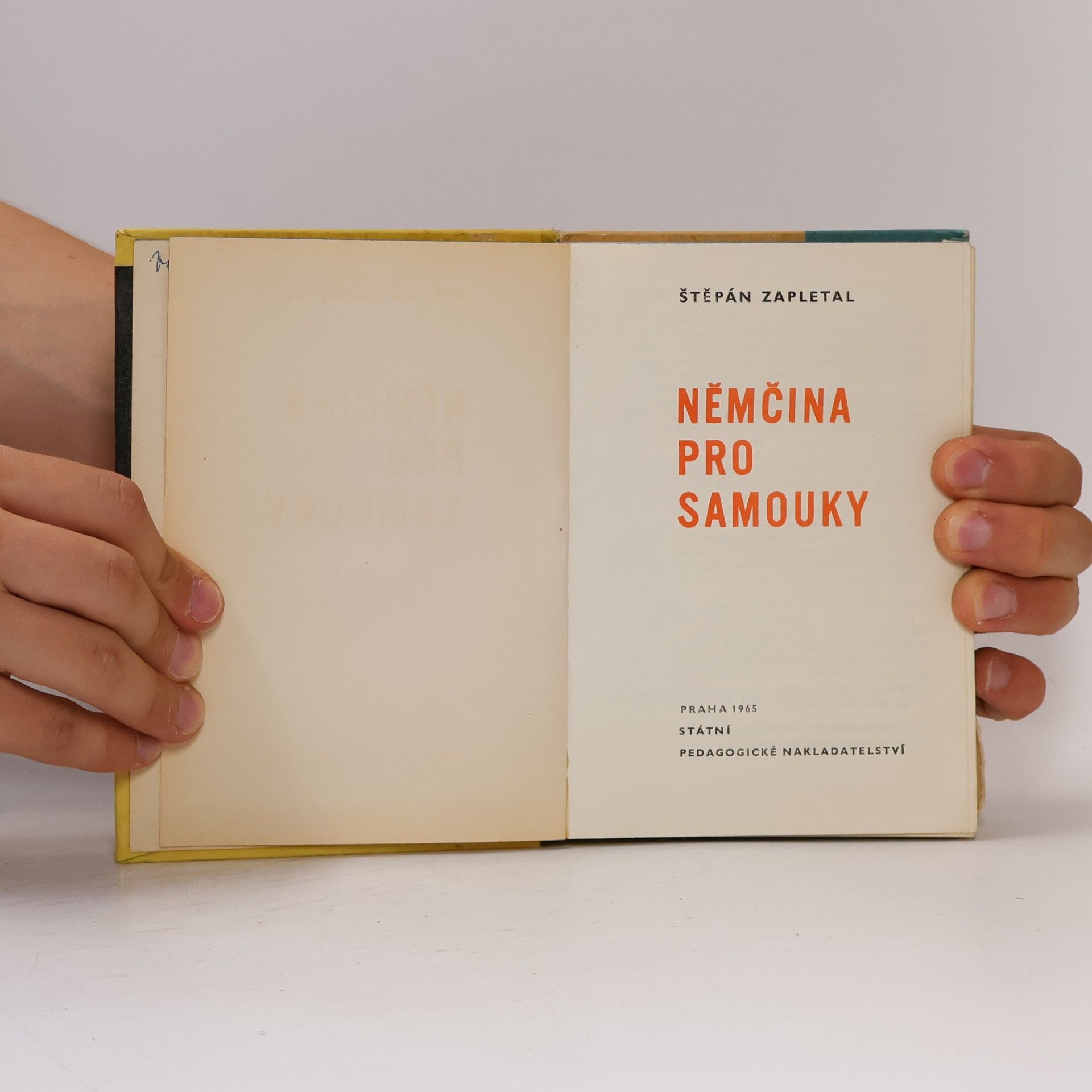 Štěpán Zapletal Němčina pro samouky