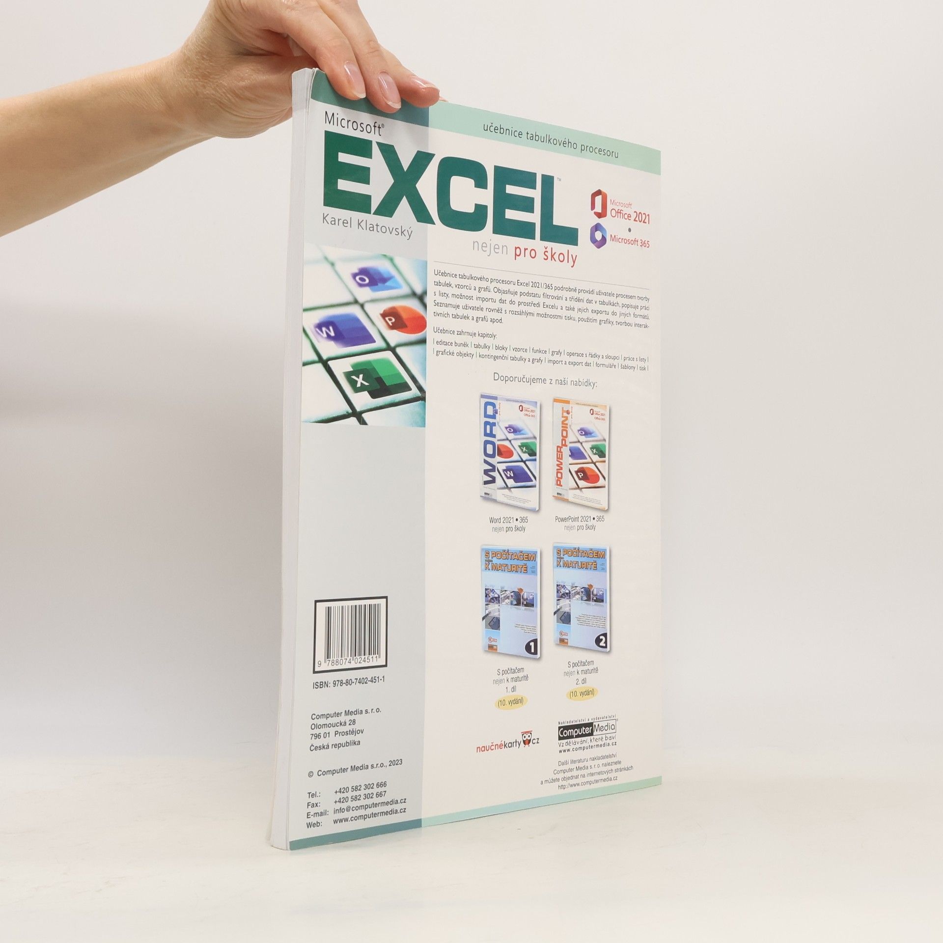 Karel Klatovský Excel 2021 / 365 nejen pro školy