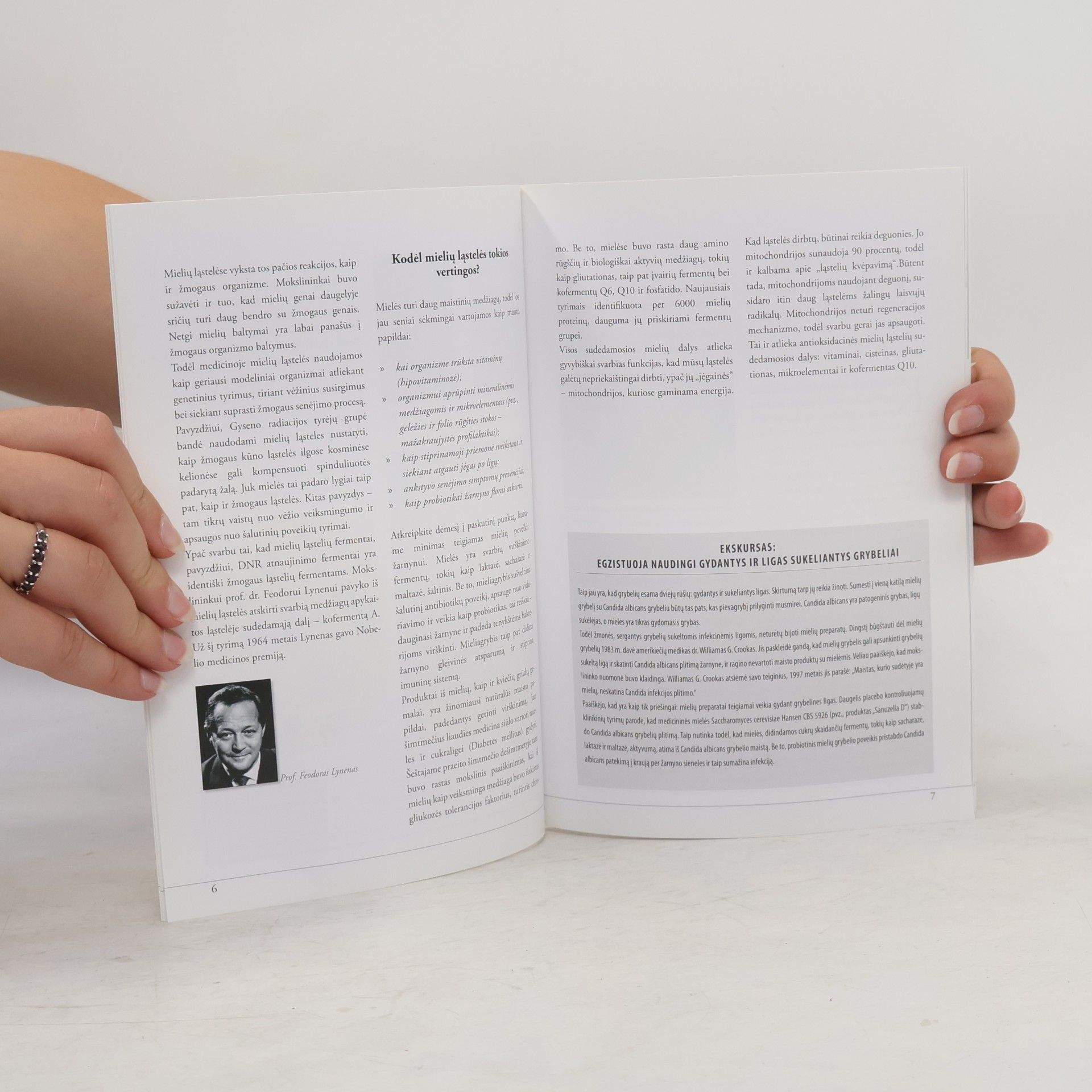 Hademaras Bankhoferis Tapti sveiku, likti sveiku su jaunomis fermentinėmis mielių ląstelėmis