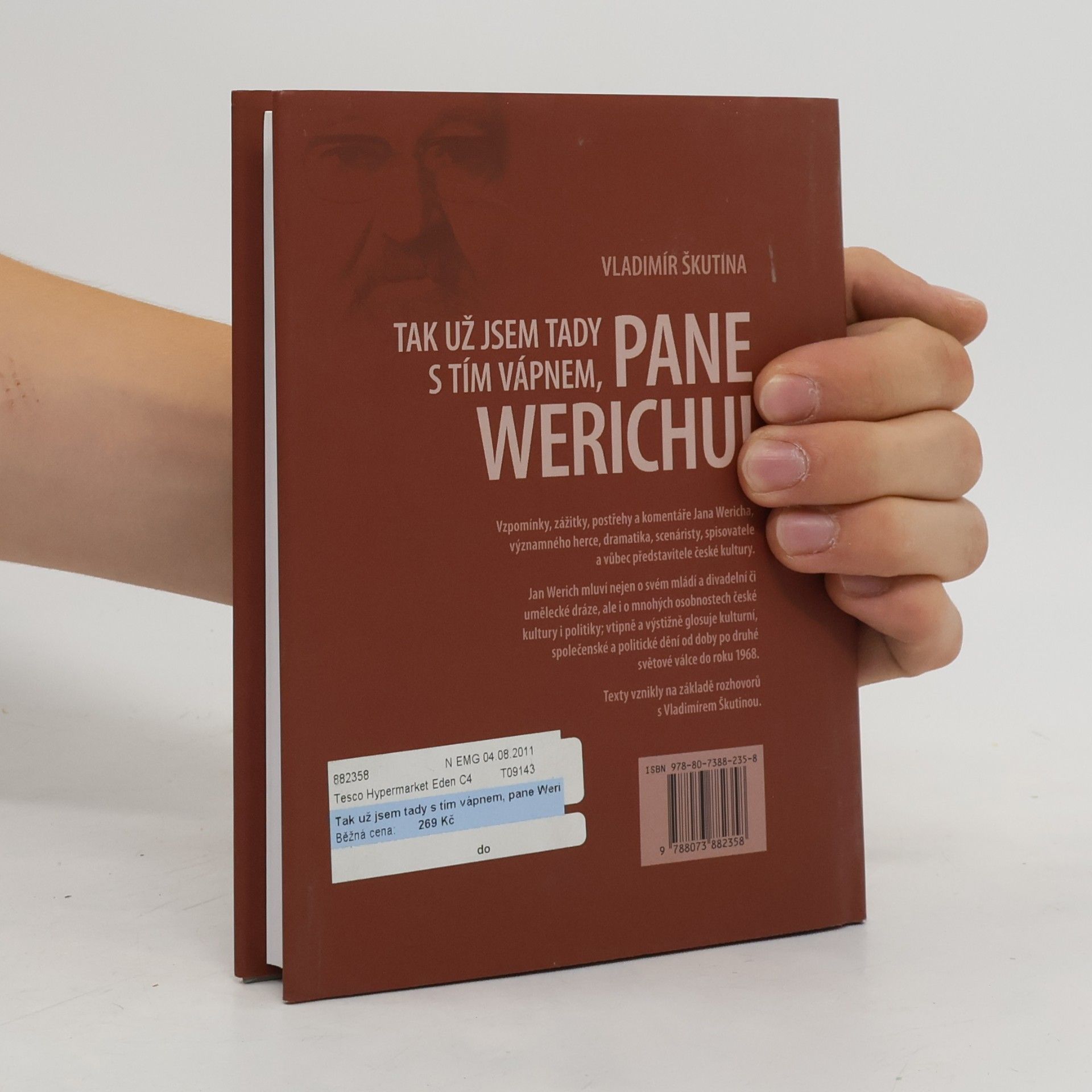 Vladimír Škutina Tak už jsem tady s tím vápnem, pane Werichu!