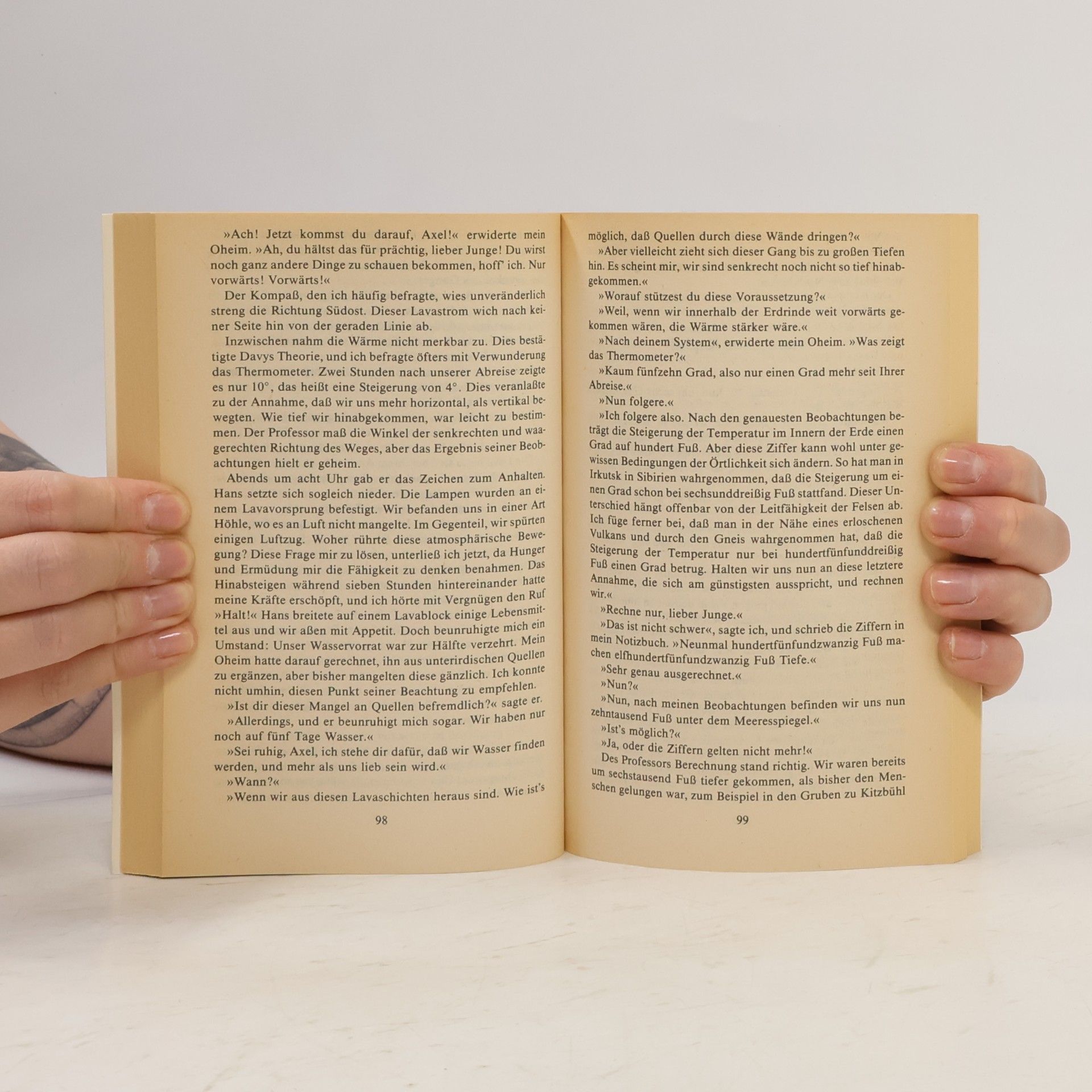 Jules Verne Reise zum Mittelpunkt der Erde