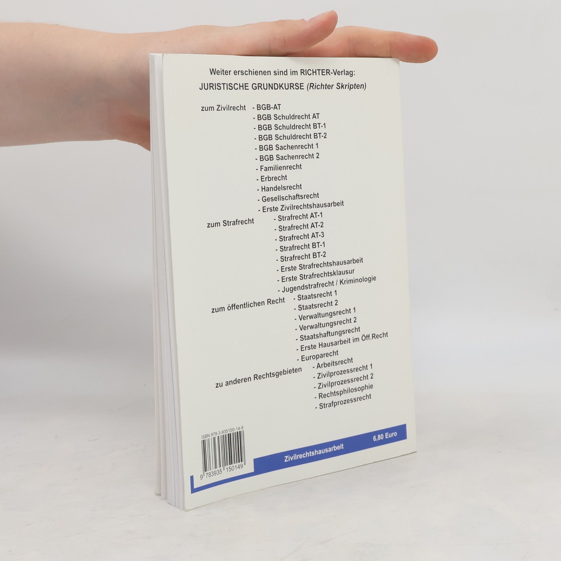 Mark A. Oelmüller Juristische Grundkurse 13