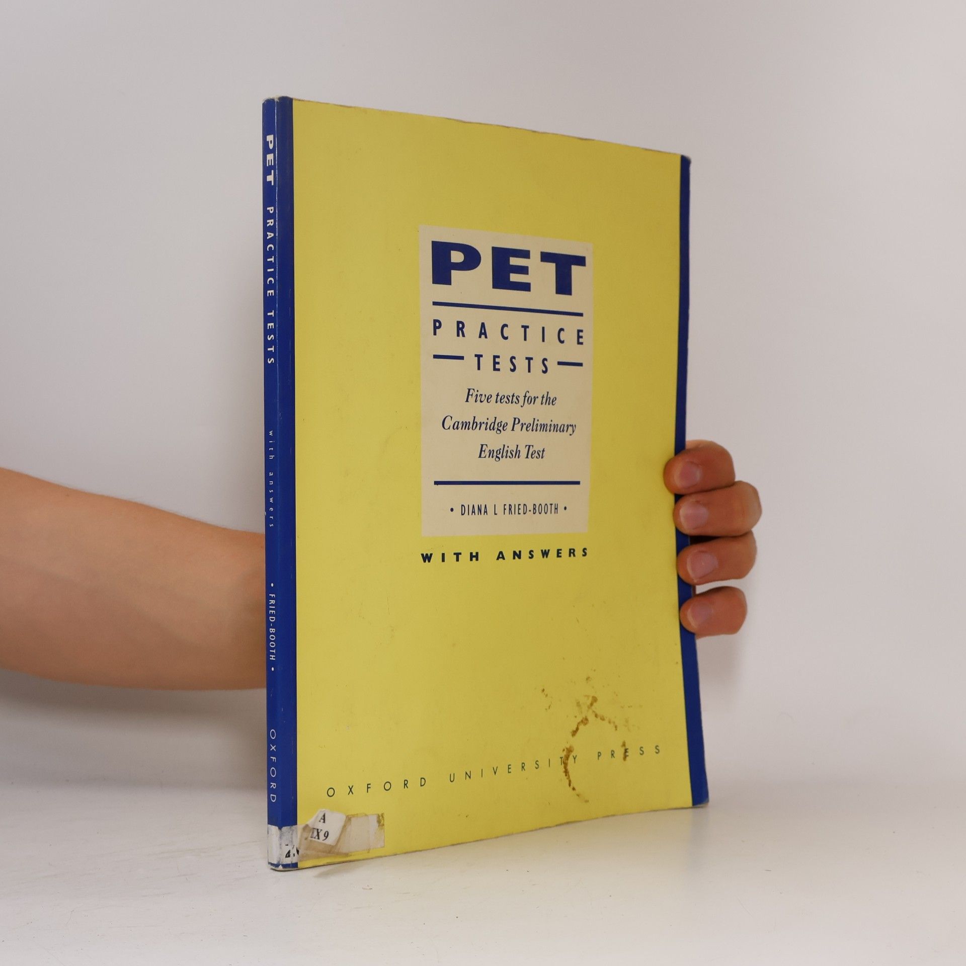 Diana L. Fried Booth Preliminary English Test Practice Tests Student's Book With Key