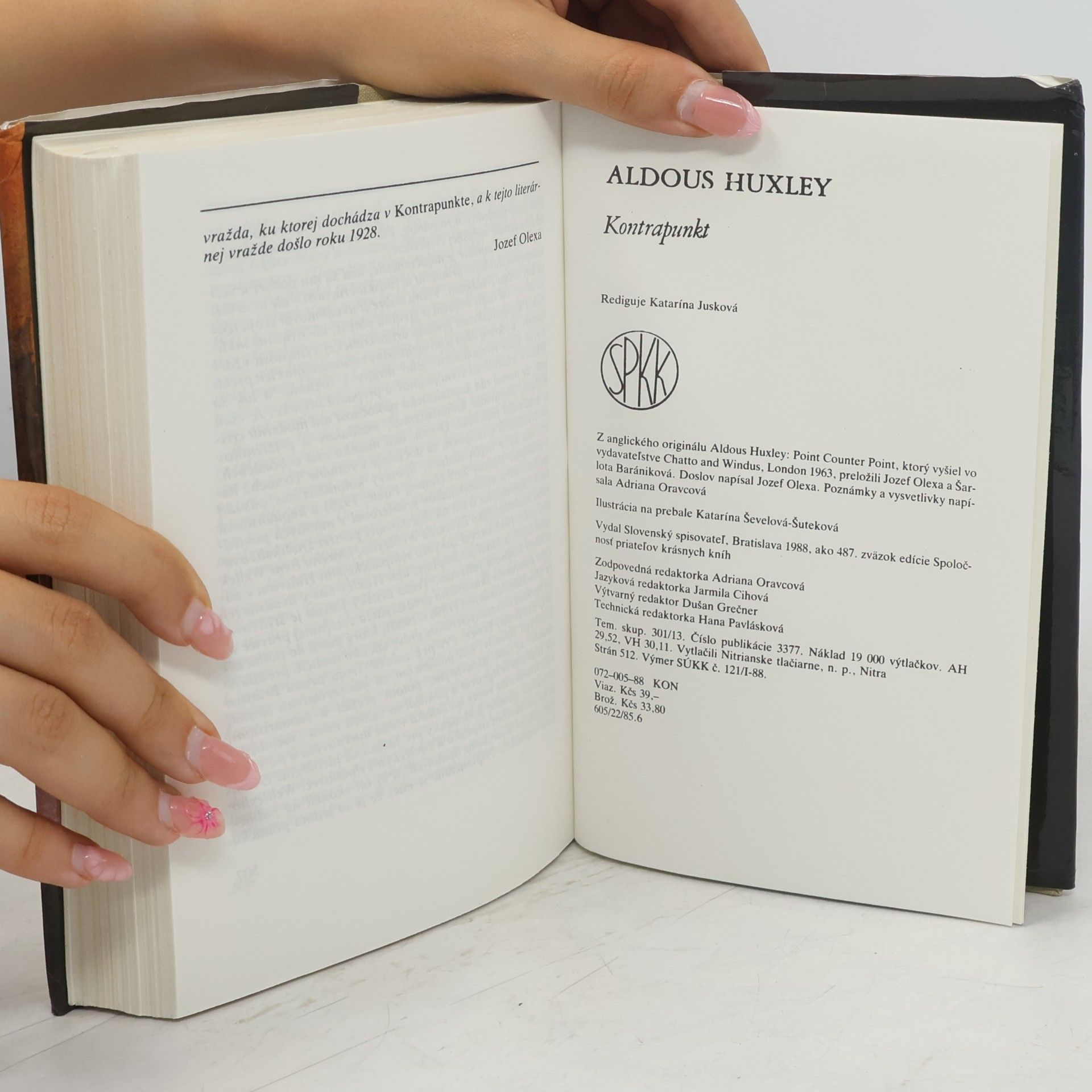 Aldous Huxley Kontrapunkt