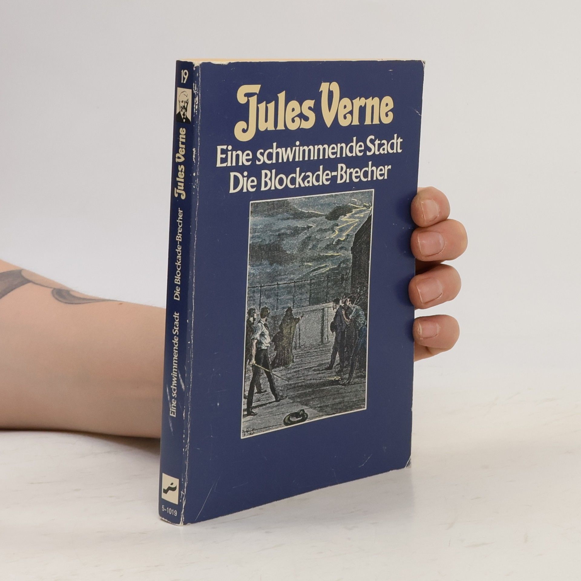 Jules Verne Eine schwimmende Stadt, Die Blockade-Brecher