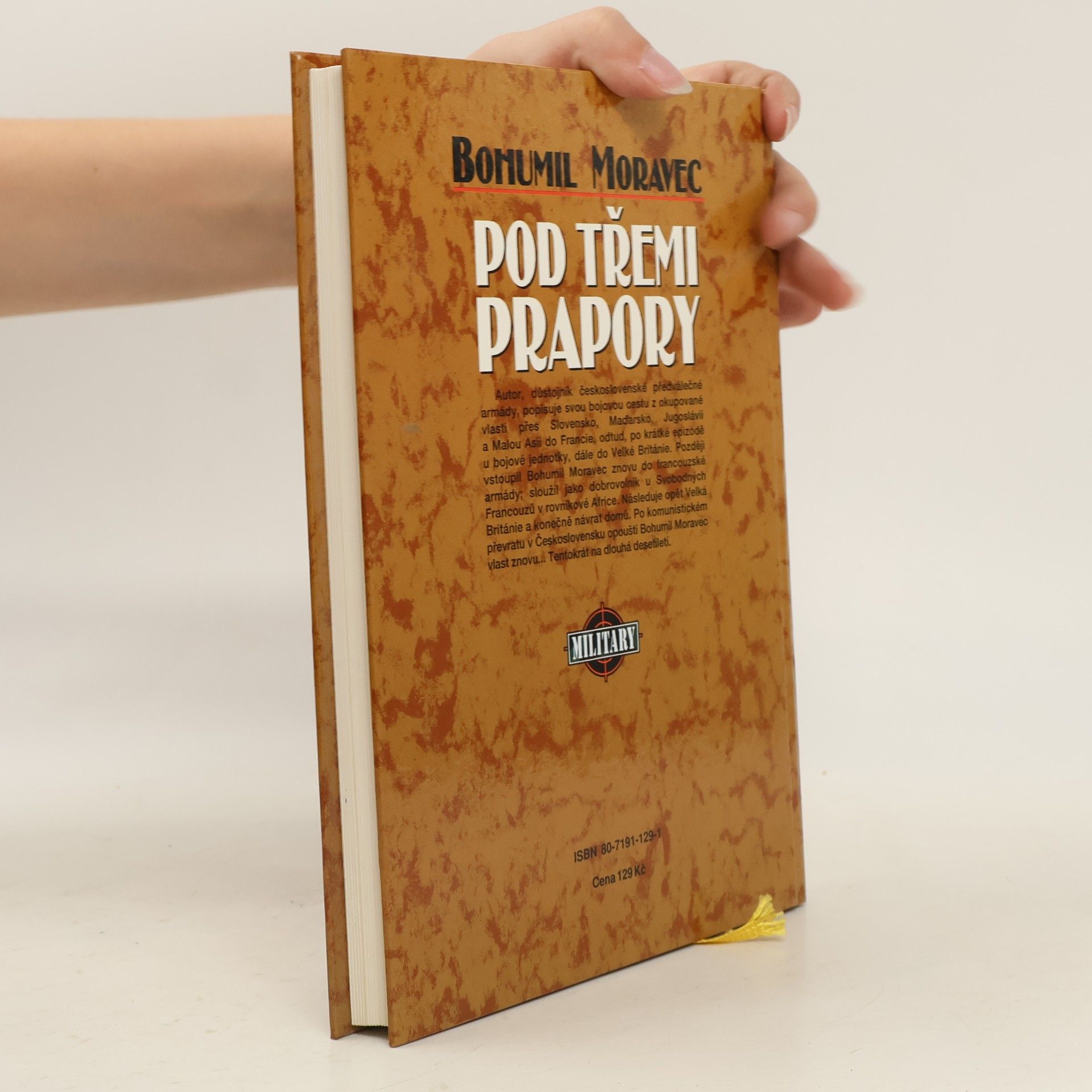 Bohumil Moravec Pod třemi prapory