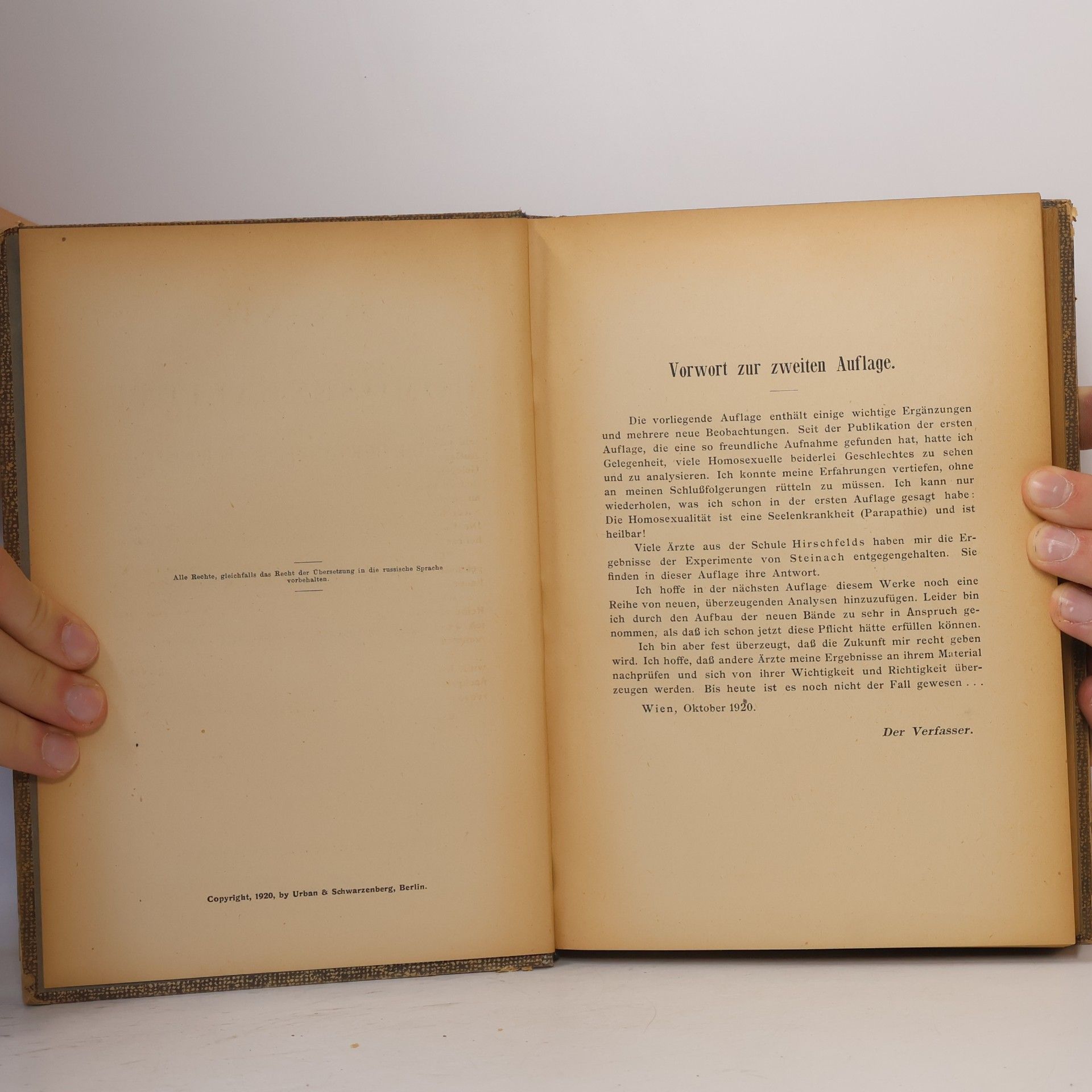 Wilhelm Stekel Onanie und Homosexualität