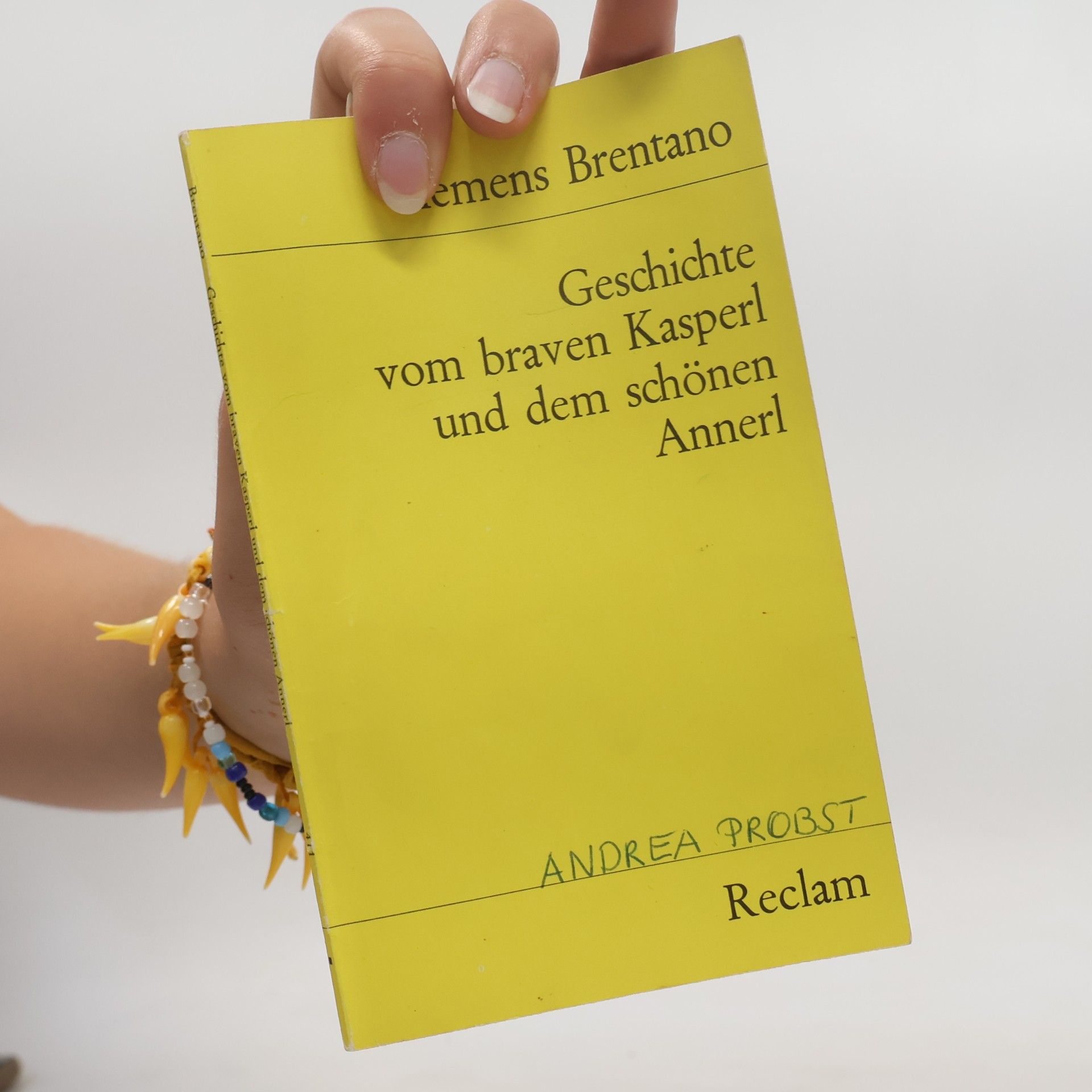 Clemens Brentano Geschichte vom braven Kasperl und dem schönen Annerl