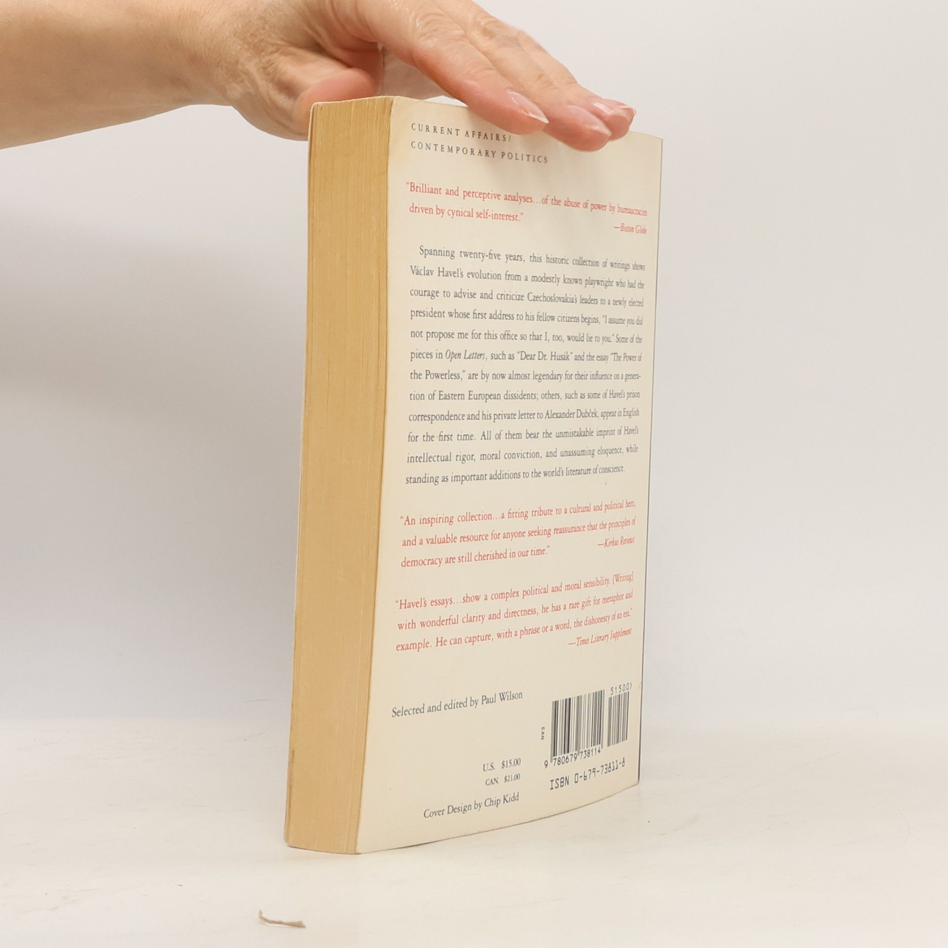 Václav Havel Open letters. Selected writings 1965-1990