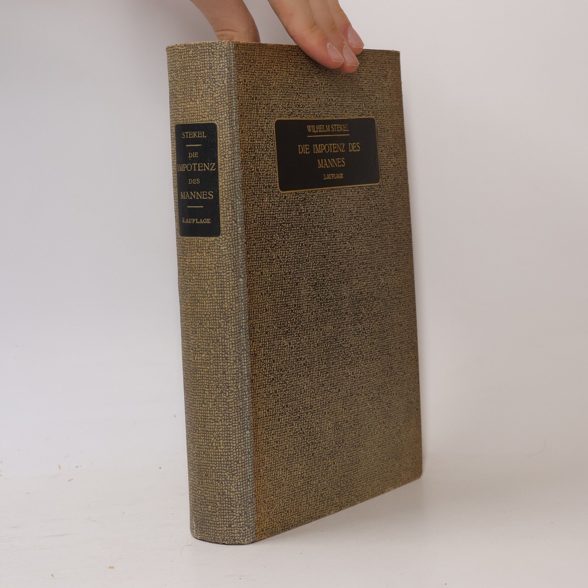 Wilhelm Stekel Die Impotenz des Mannes