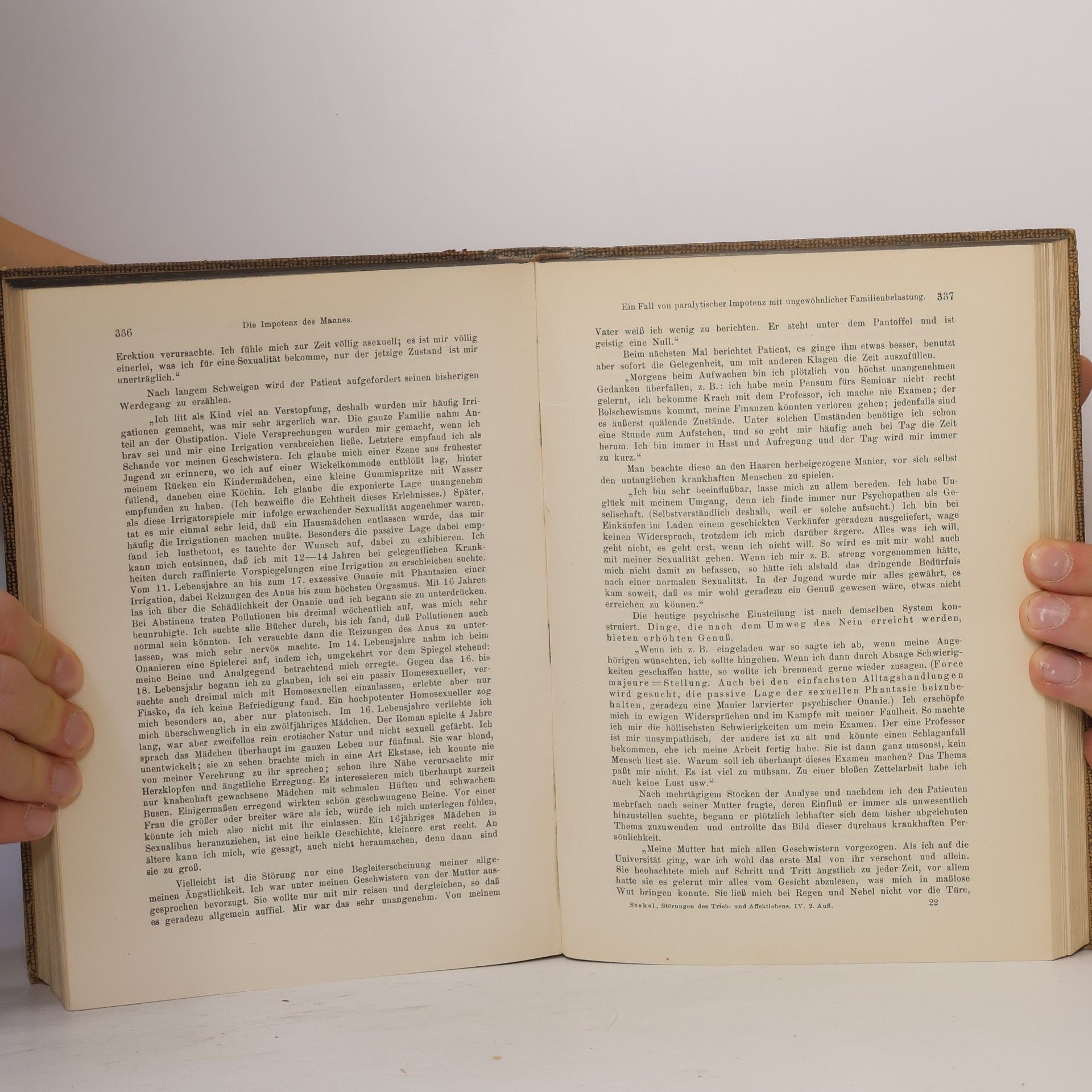 Wilhelm Stekel Die Impotenz des Mannes