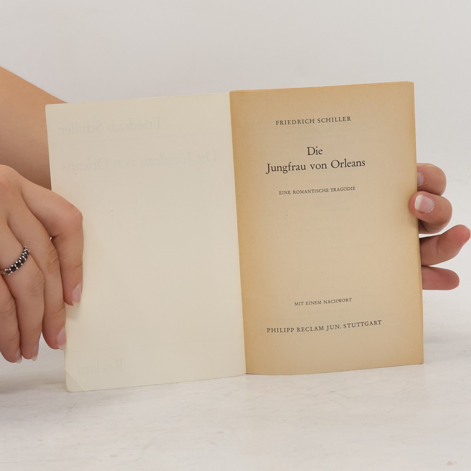 Friedrich Schiller Die Jungfrau von Orleans