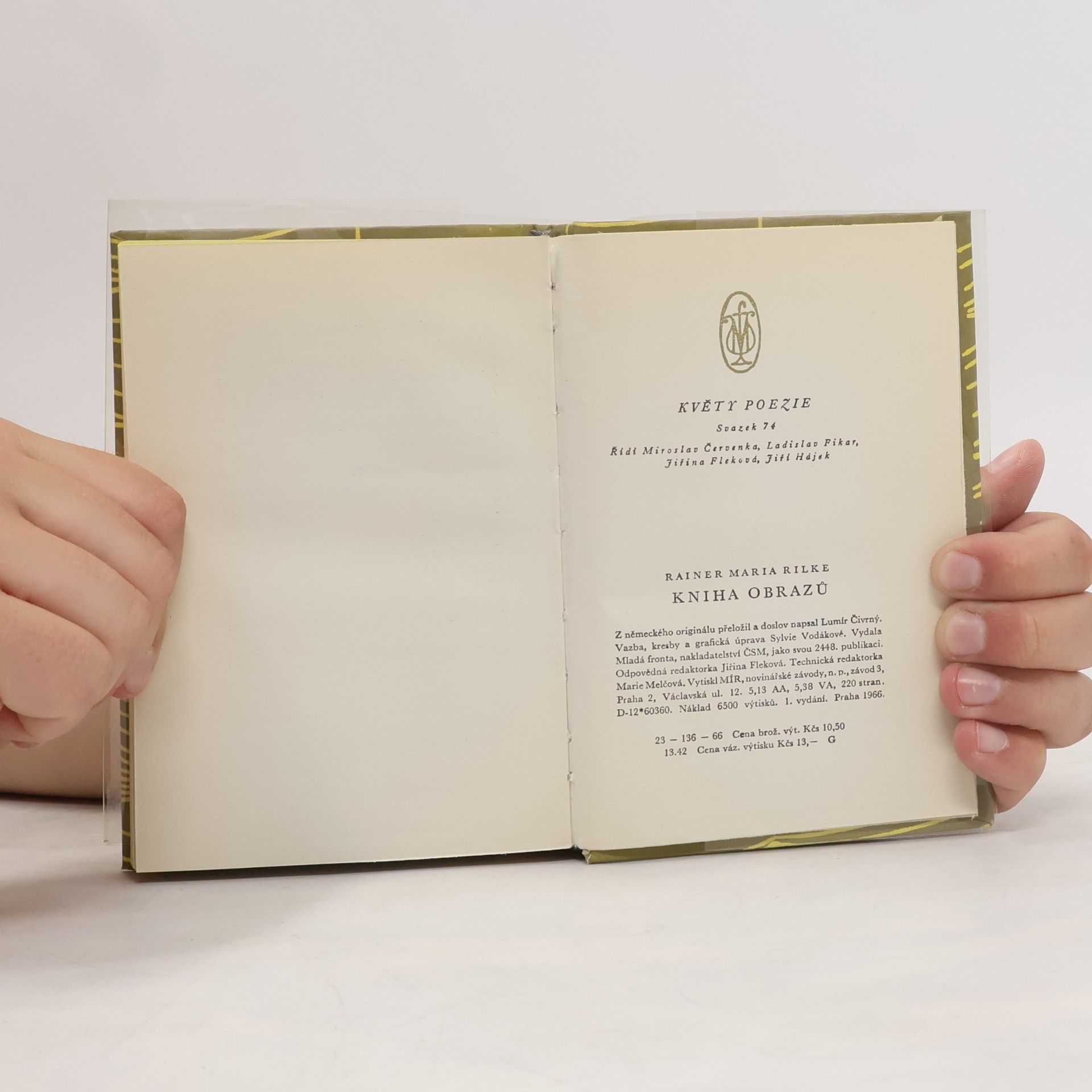 Rainer Maria Rilke Kniha obrazů