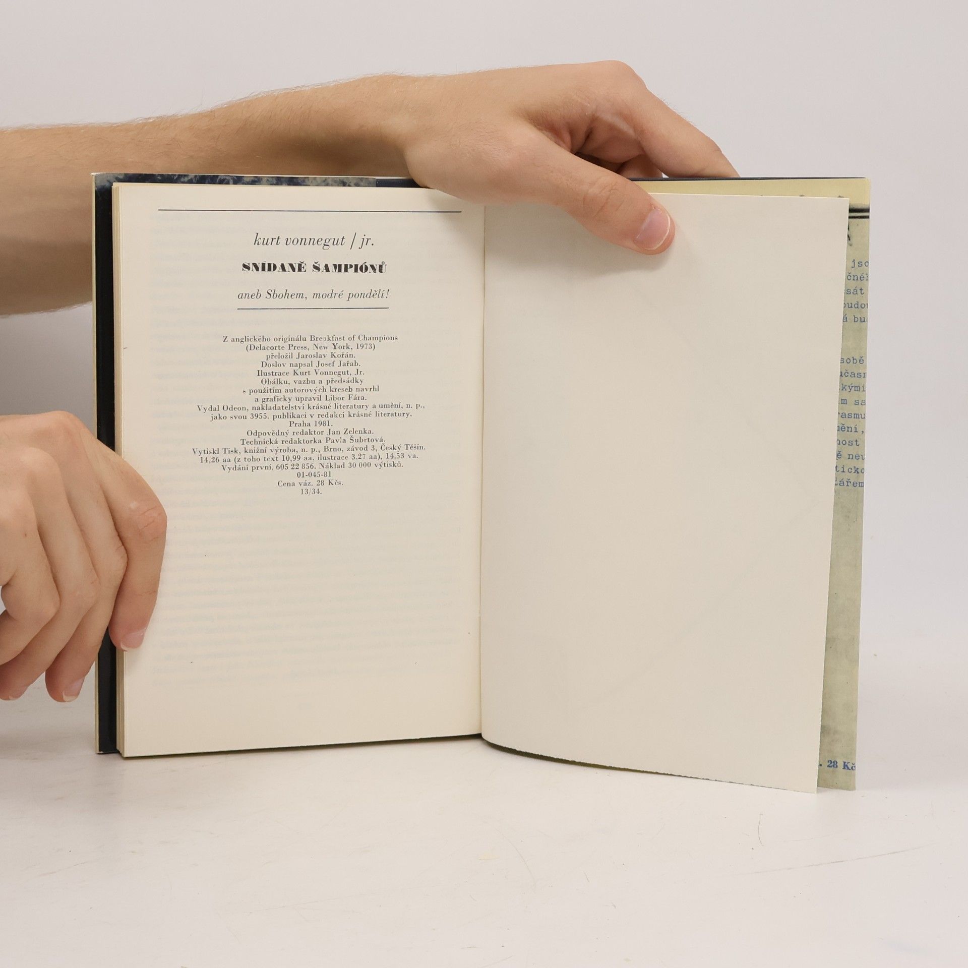 Kurt Vonnegut Snídaně šampiónů