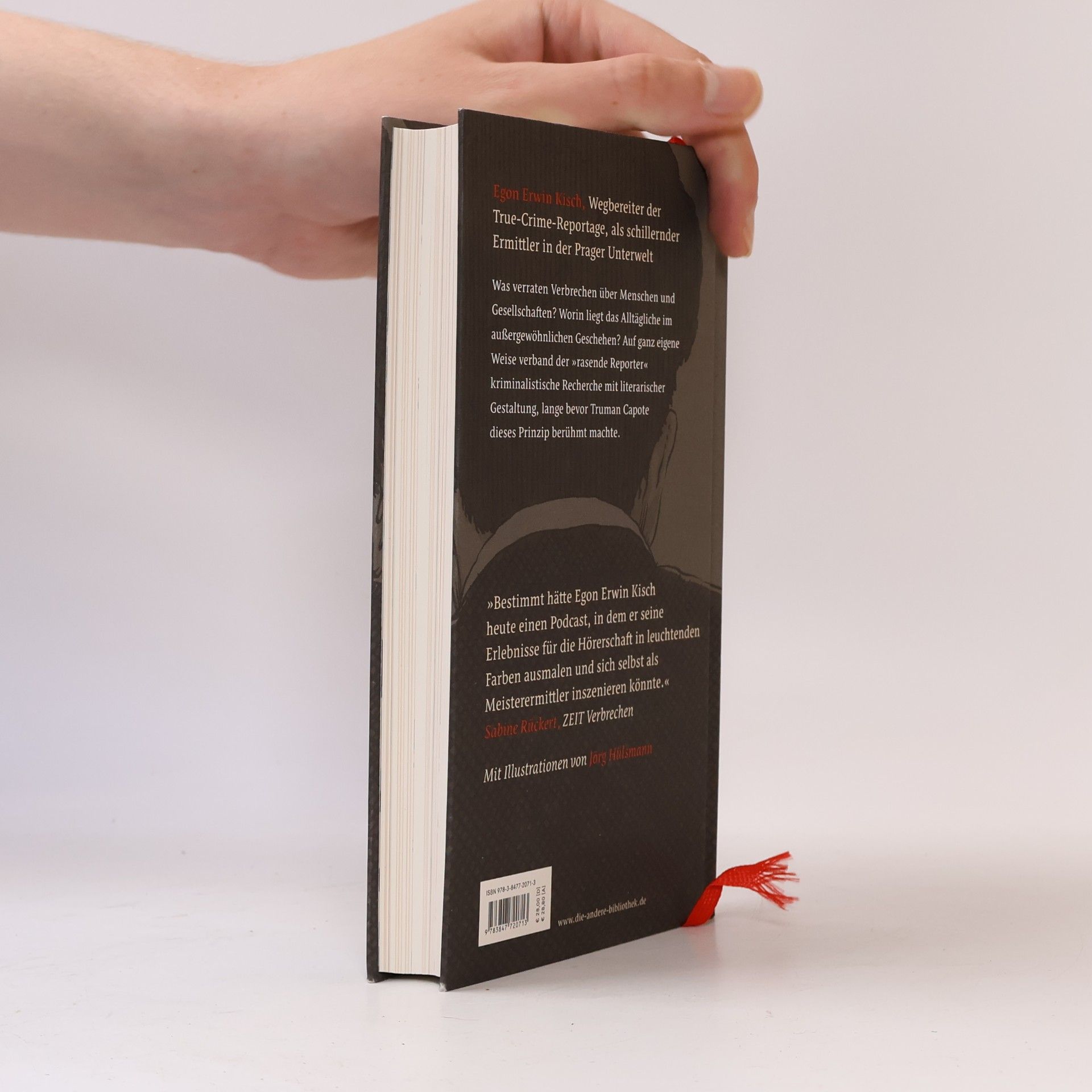 Egon Erwin Kisch Die Andere Bibliothek - 490: Prager Verbrechen