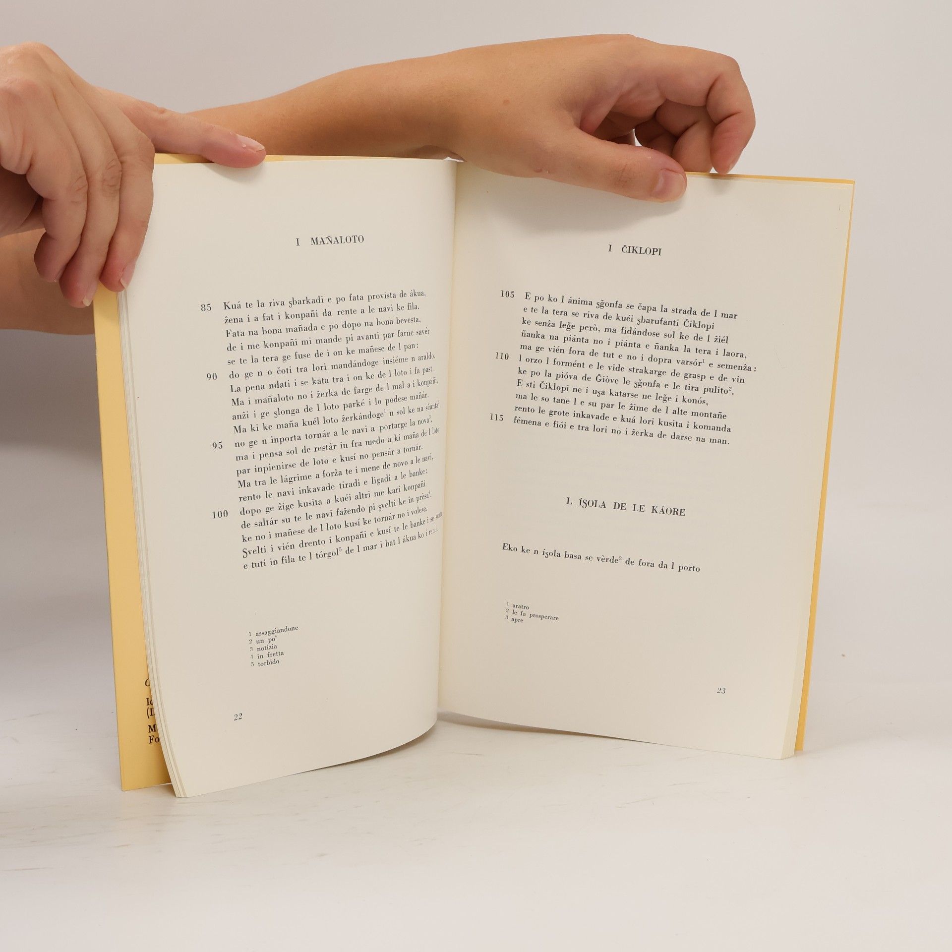 Homér Il libro ix dell’Odissea