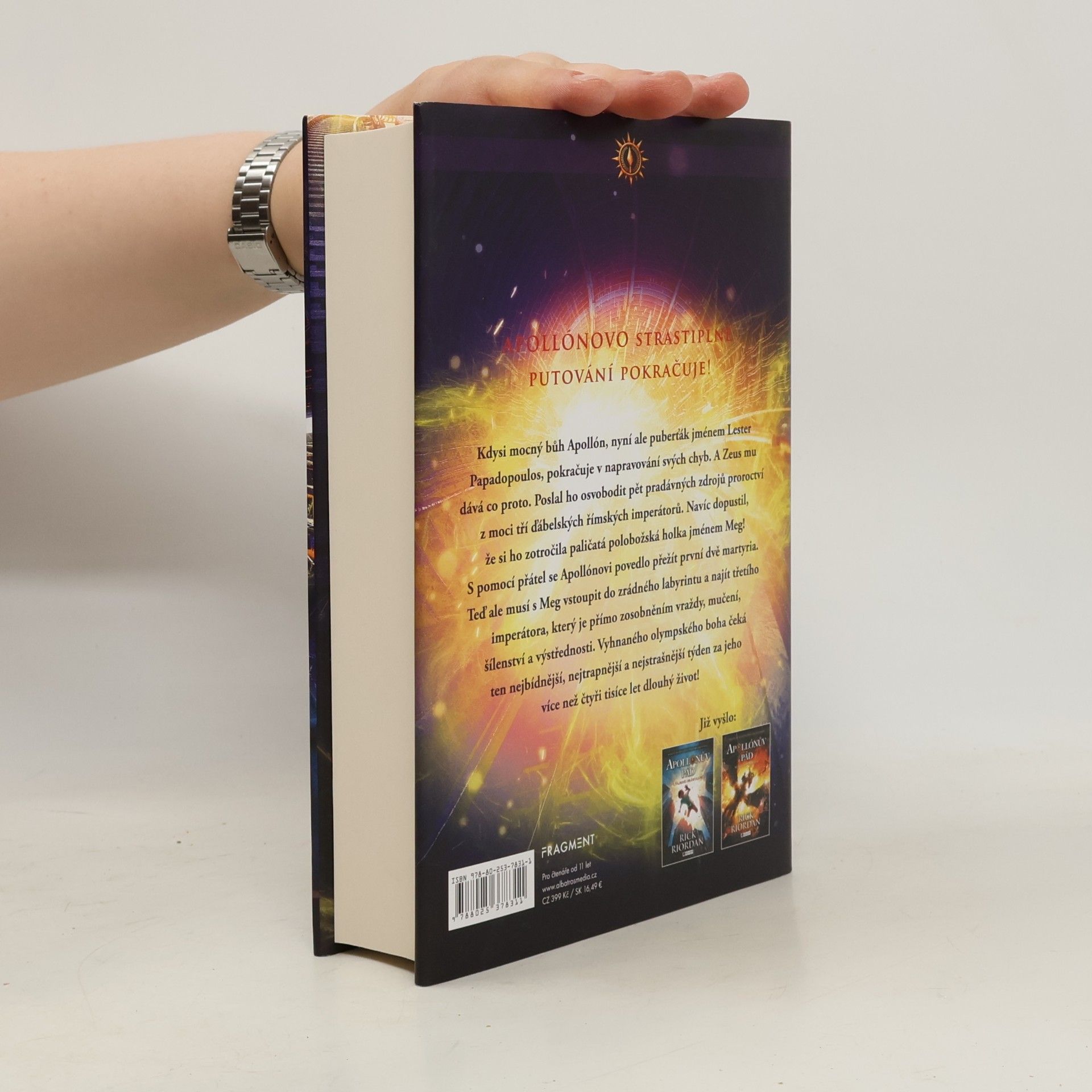 Rick Riordan Apollónův pád: Zrádný labyrint
