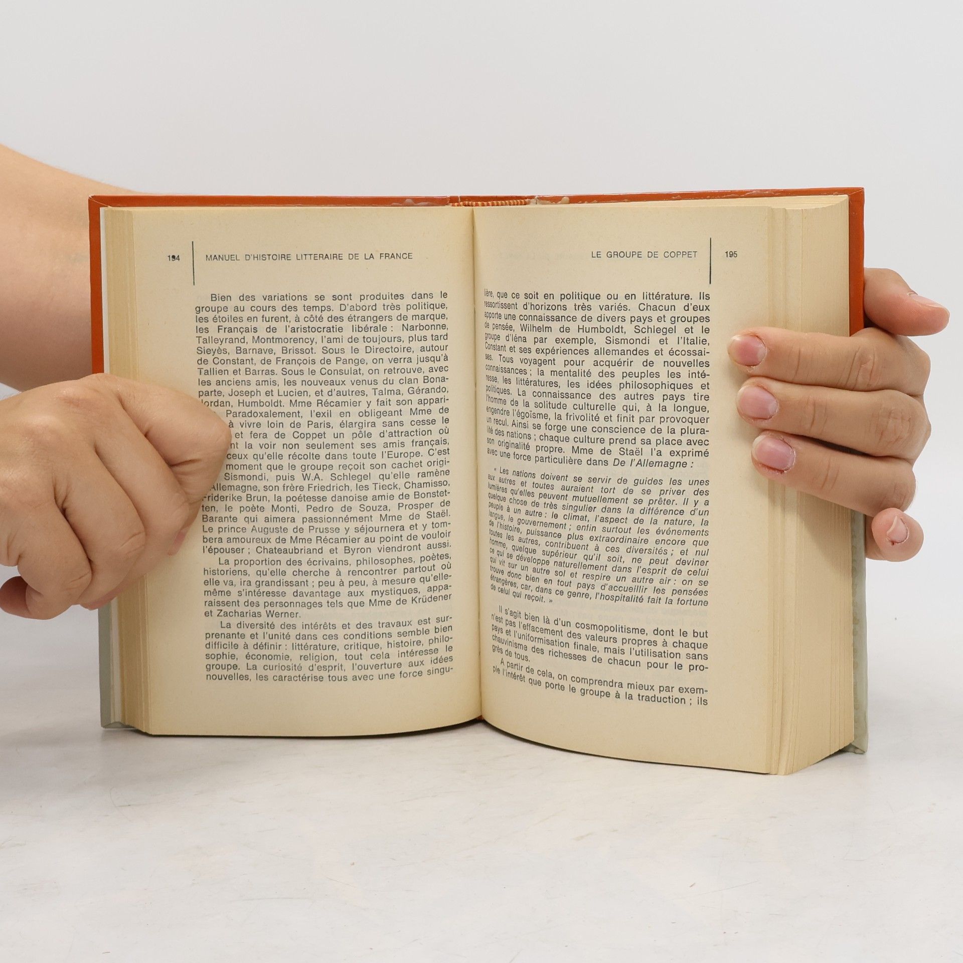 Autorenkollektiv Histoire littéraire de la France IV. 1798-1848 Premiere Pertie