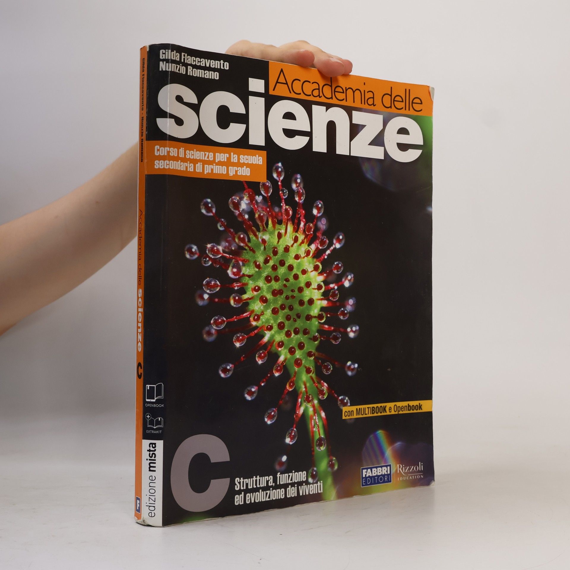 Nunzio Romano Accademia delle scienze. Tomo C: struttura, funzione dei viventi. Per la scuola media. Con espansione online - edizione mista - con MULTIBOOK e Openbook