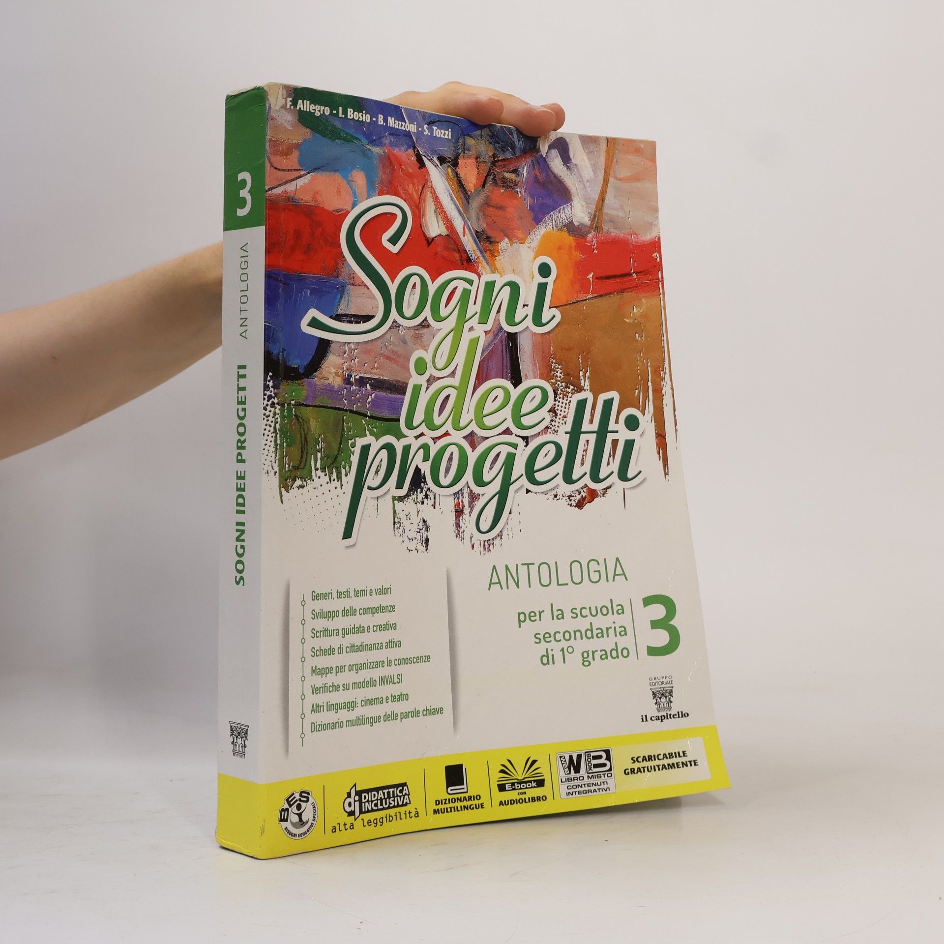 B. Mazzoni  Sogni idee progetti 3. Antologia
