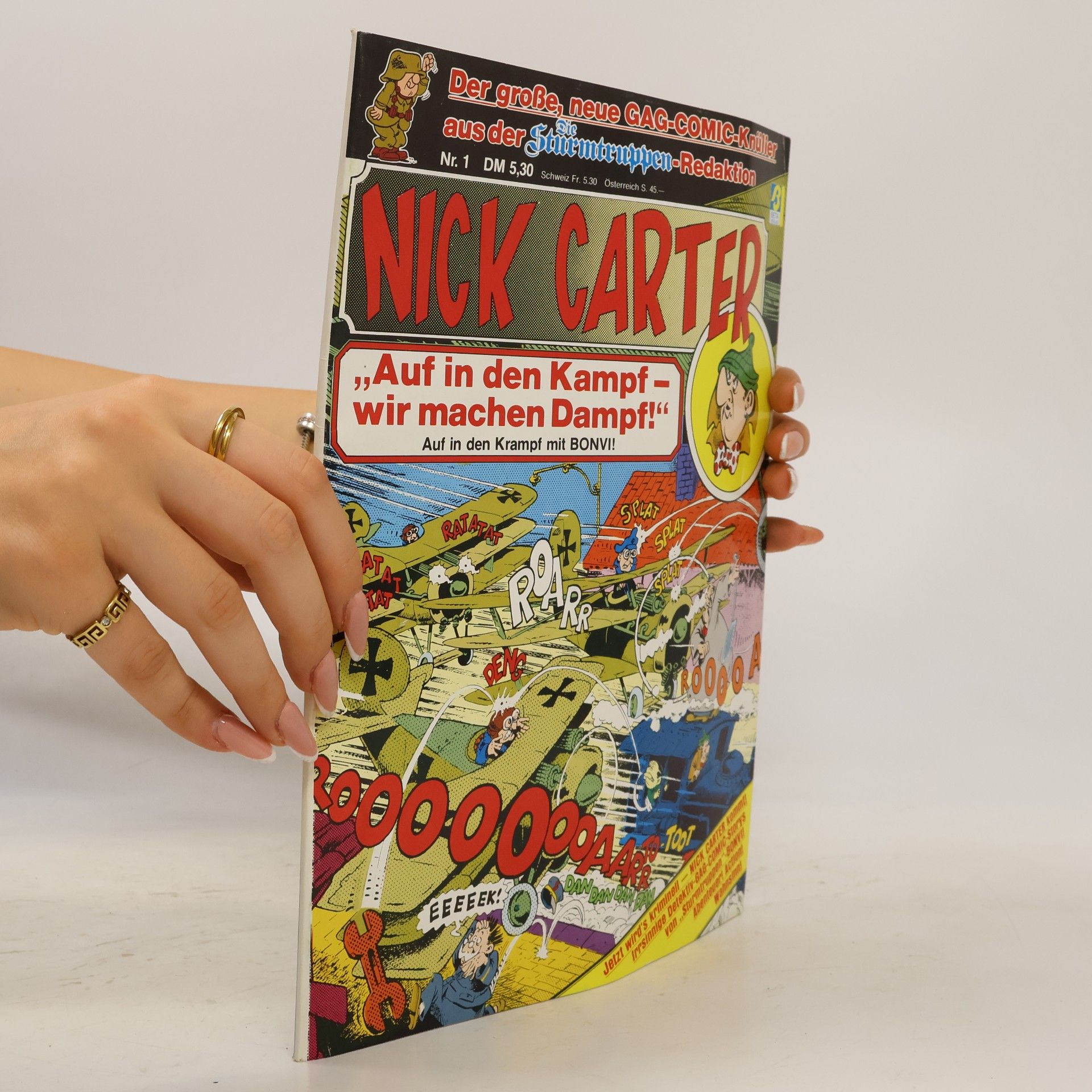 kolektiv Nick Carter Gag Comic Album Nr. 1