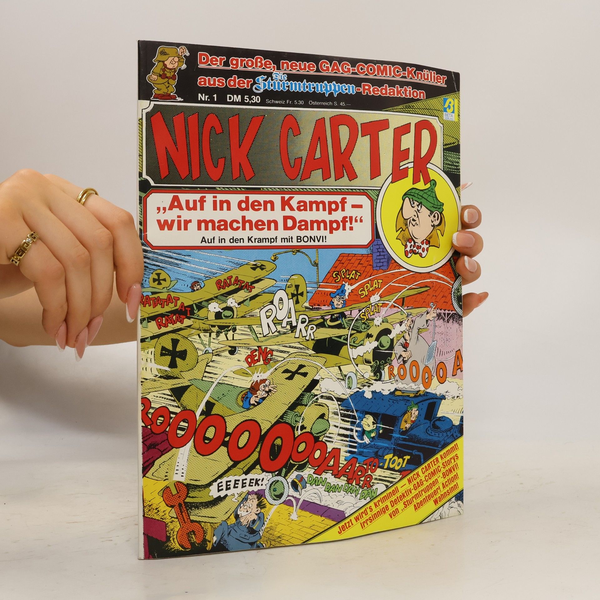 kolektiv Nick Carter Gag Comic Album Nr. 1