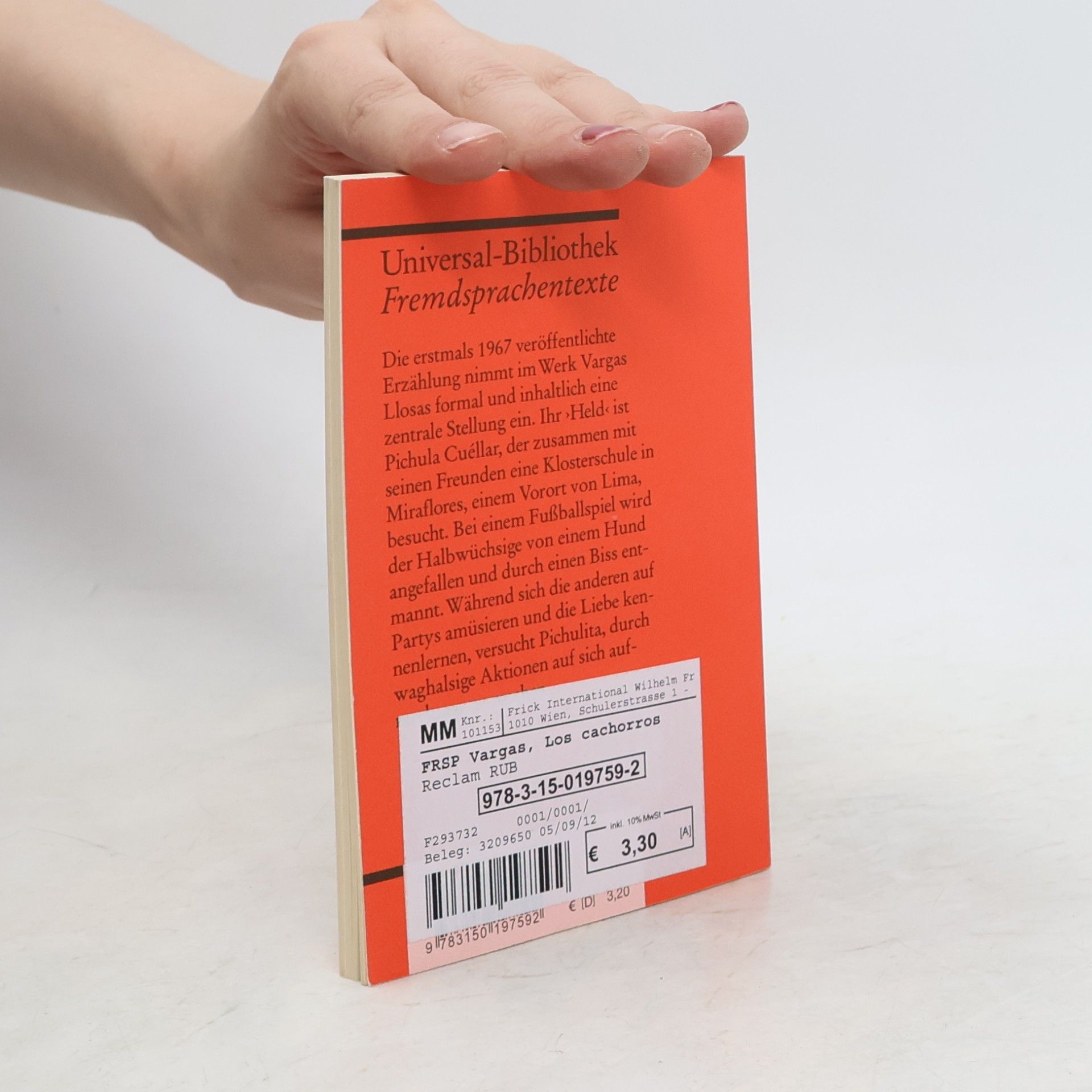 Mario Vargas Llosa Reclams Universal-Bibliothek est la collection