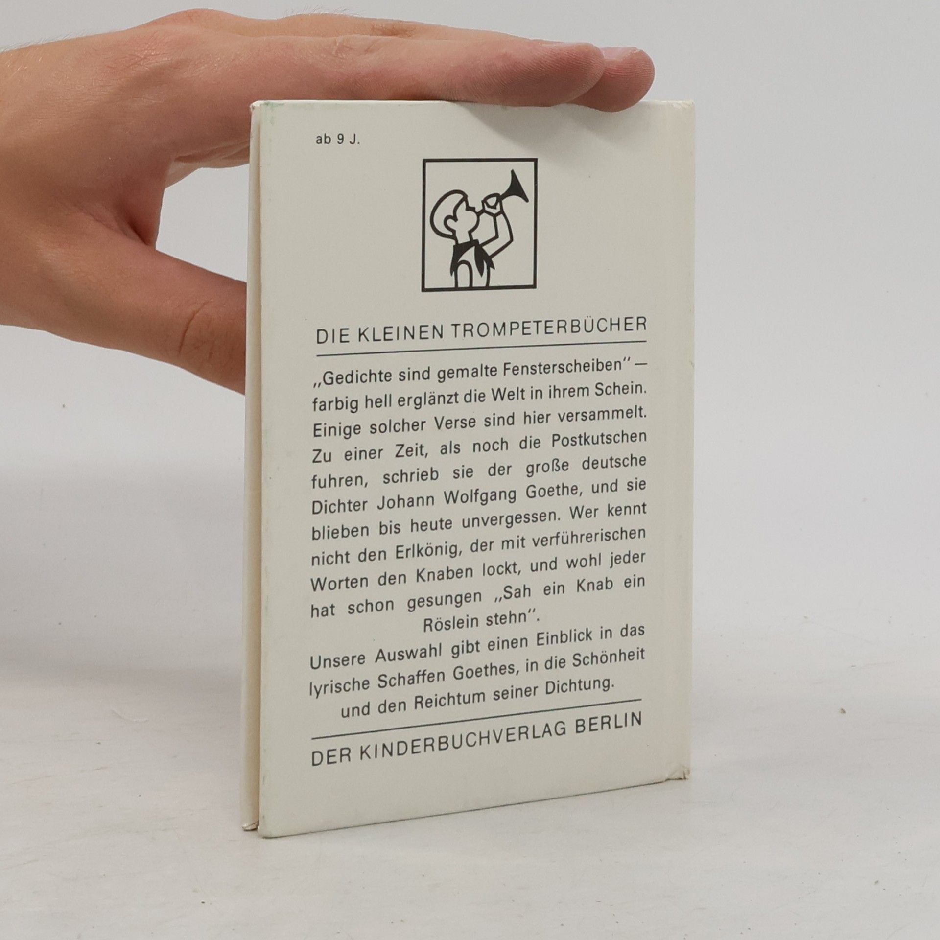 Johann Wolfgang von Goethe Heidenröslein und andere Gedichte