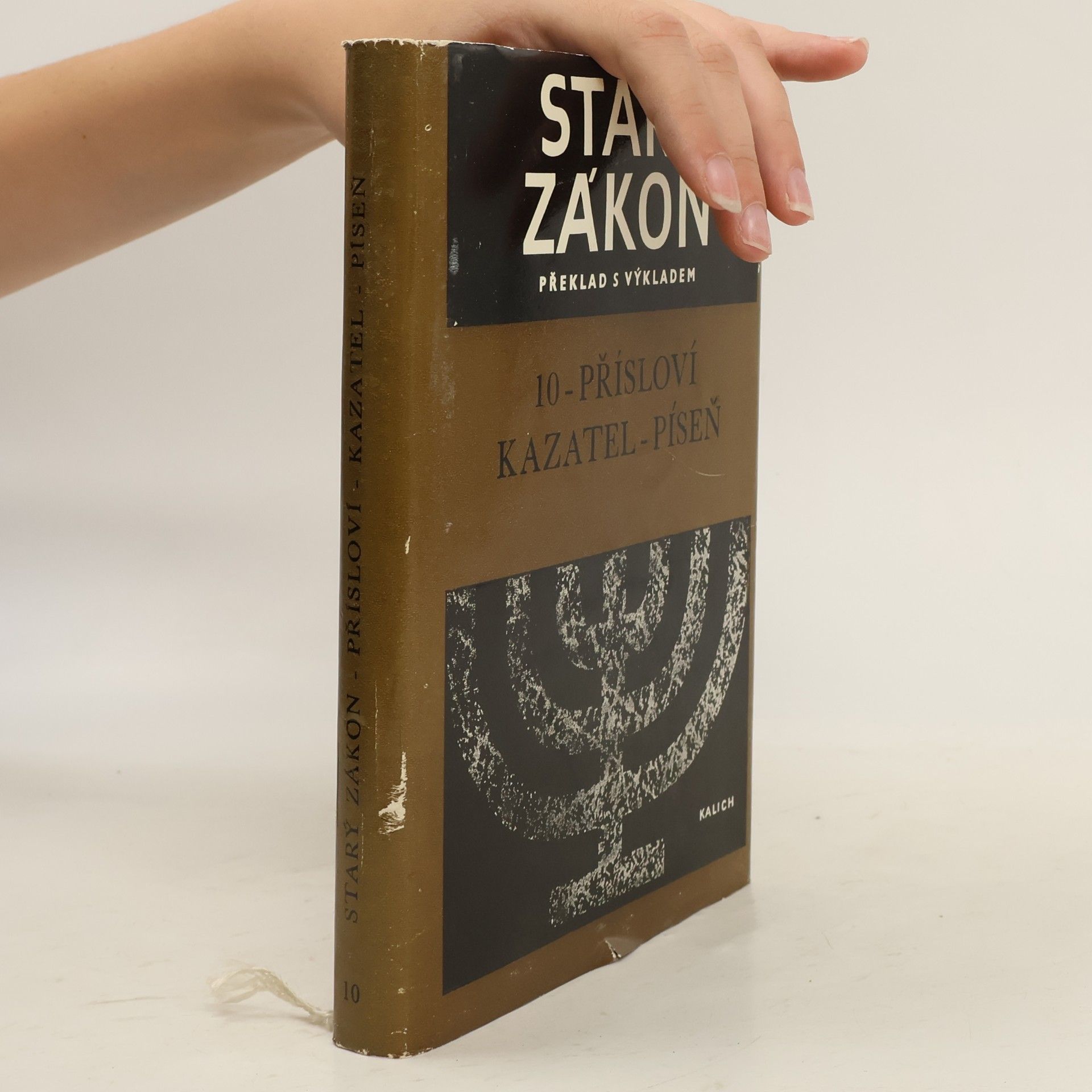 Collectif d'auteurs Starý zákon překlad s výkladem 10. Přísloví. Kazatel. Píseň.