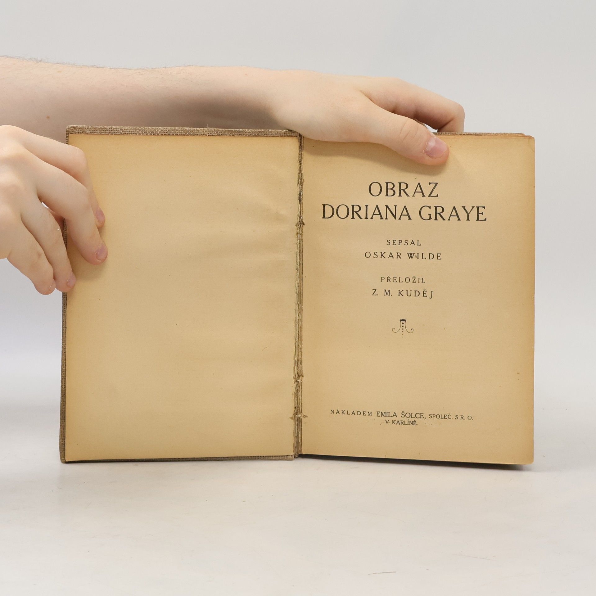 Oscar Wilde Obraz Doriana Graye