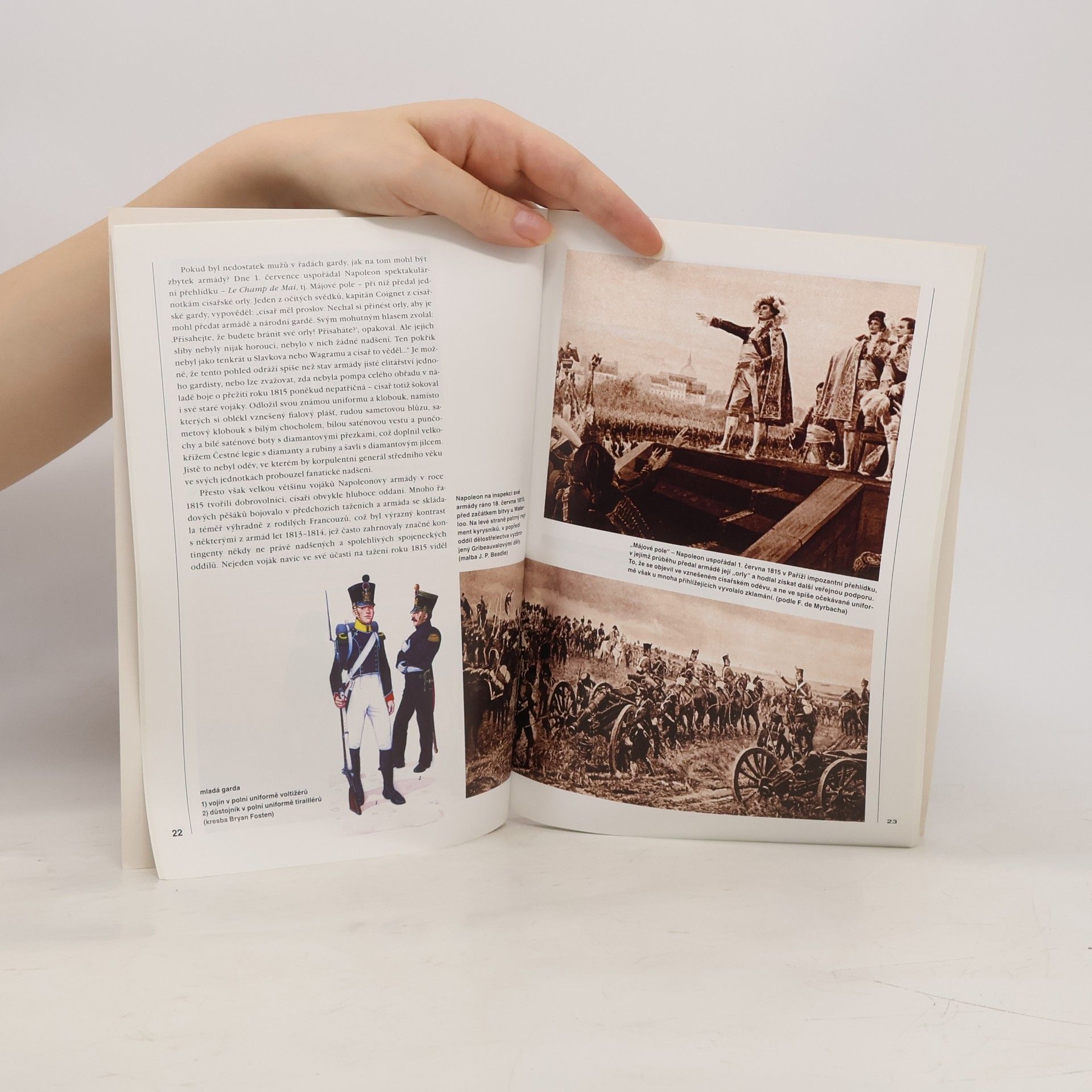 Geoffrey Wootten Velké bitvy historie 8. Waterloo 1815
