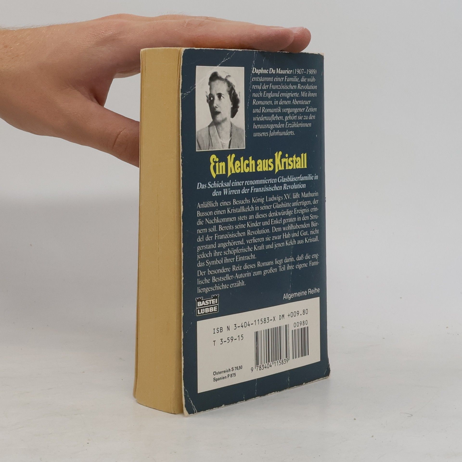 Daphne du Maurier Ein Kelch aus Kristall