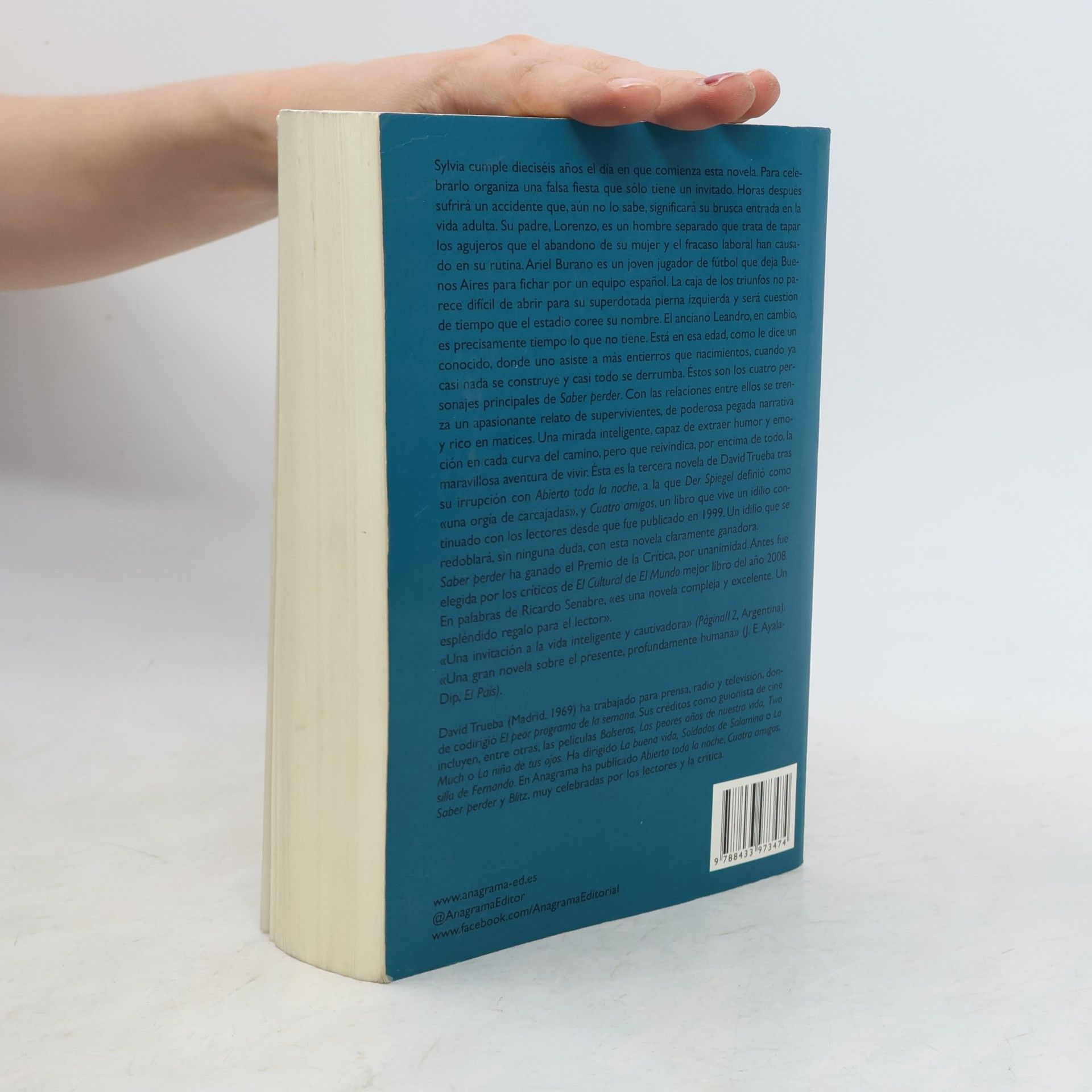 David Trueba Saber perder