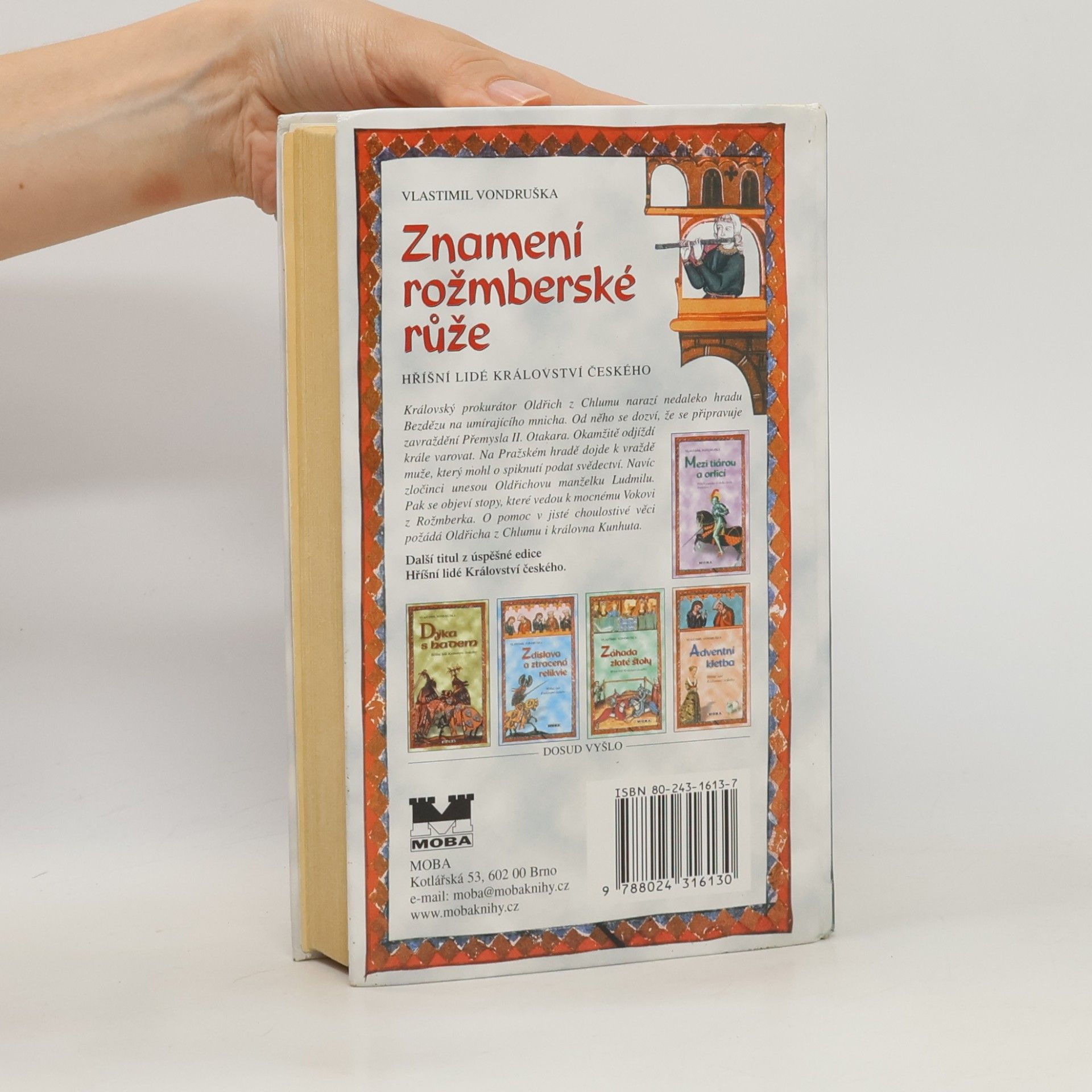 Vlastimil Vondruška Znamení rožmberské růže