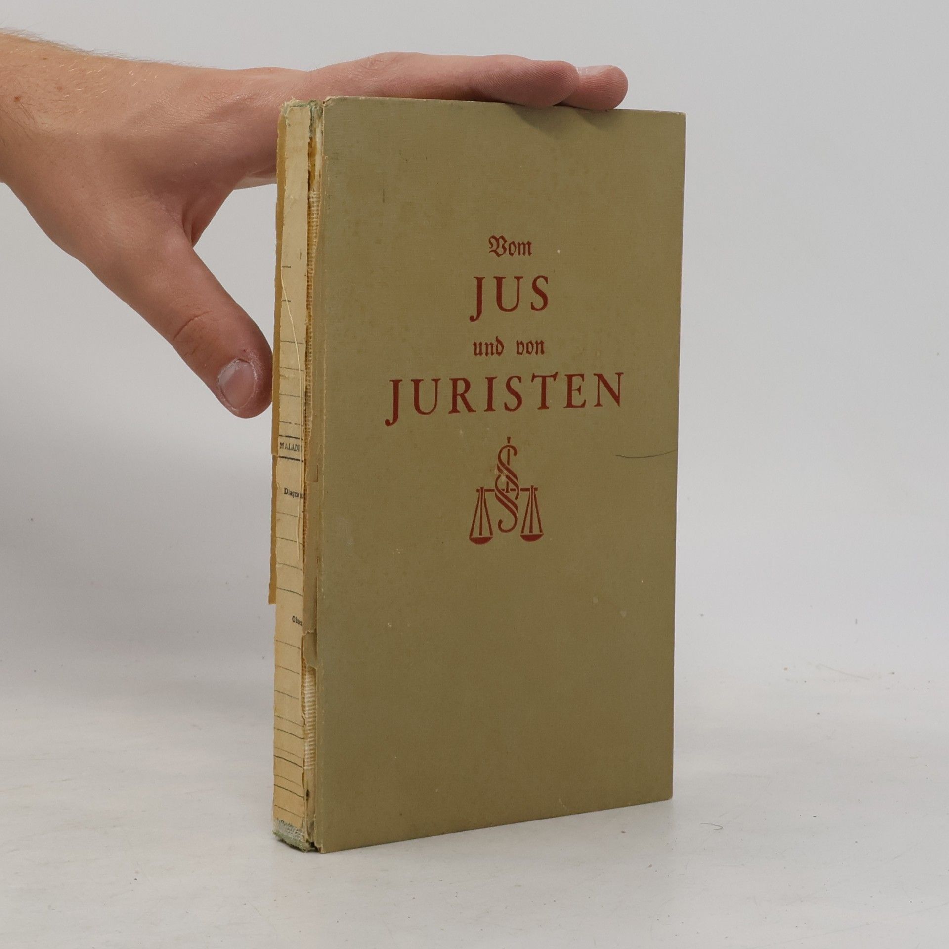 Eduard Stemplinger Vom Jus und von Juristen