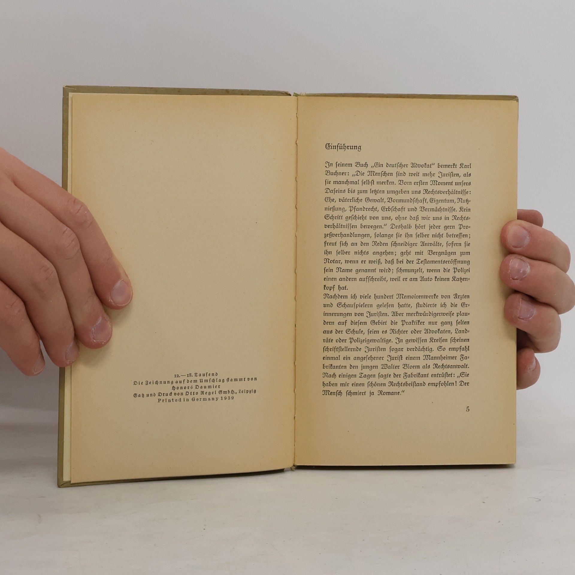 Eduard Stemplinger Vom Jus und von Juristen