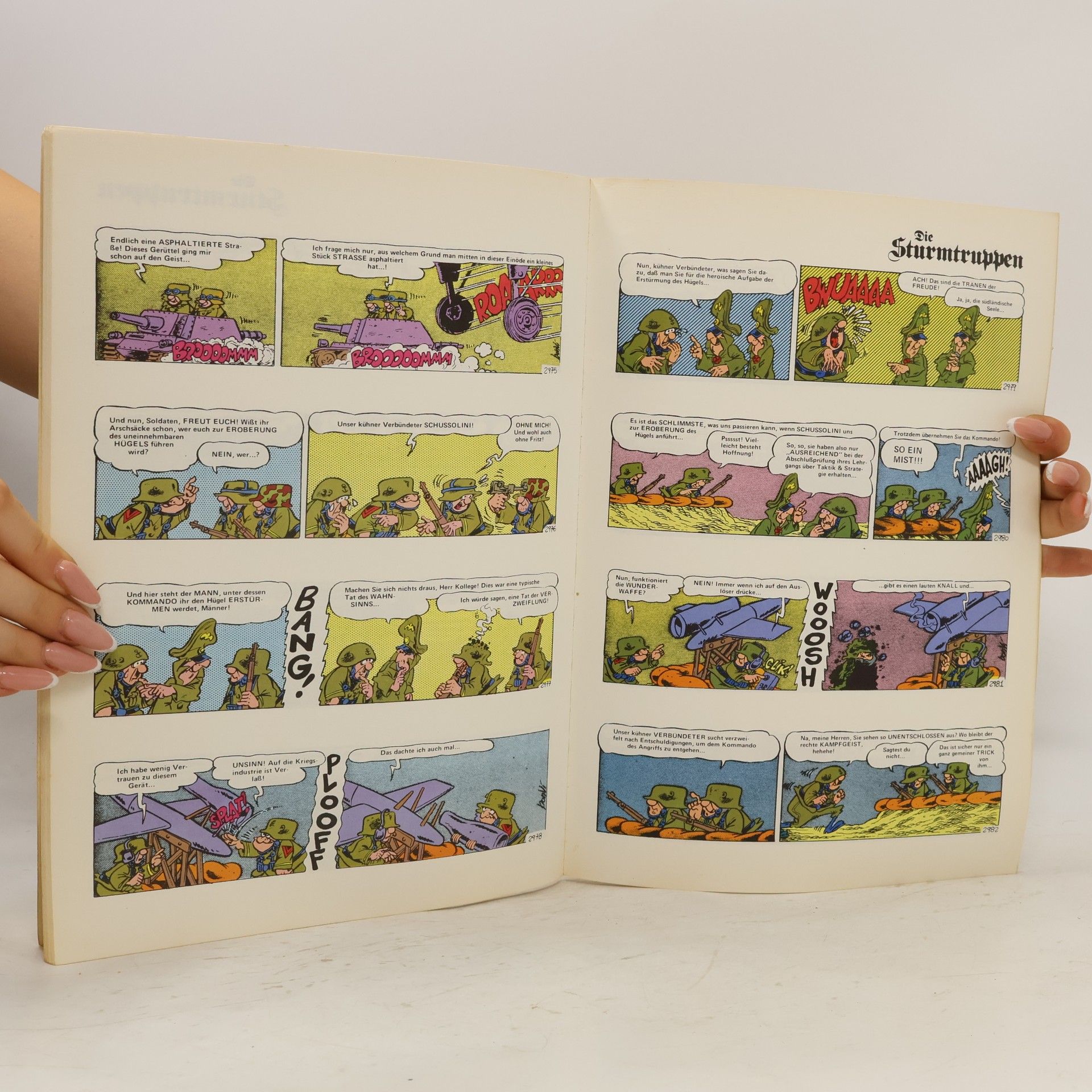 Various authors Die Sturmtruppen 8