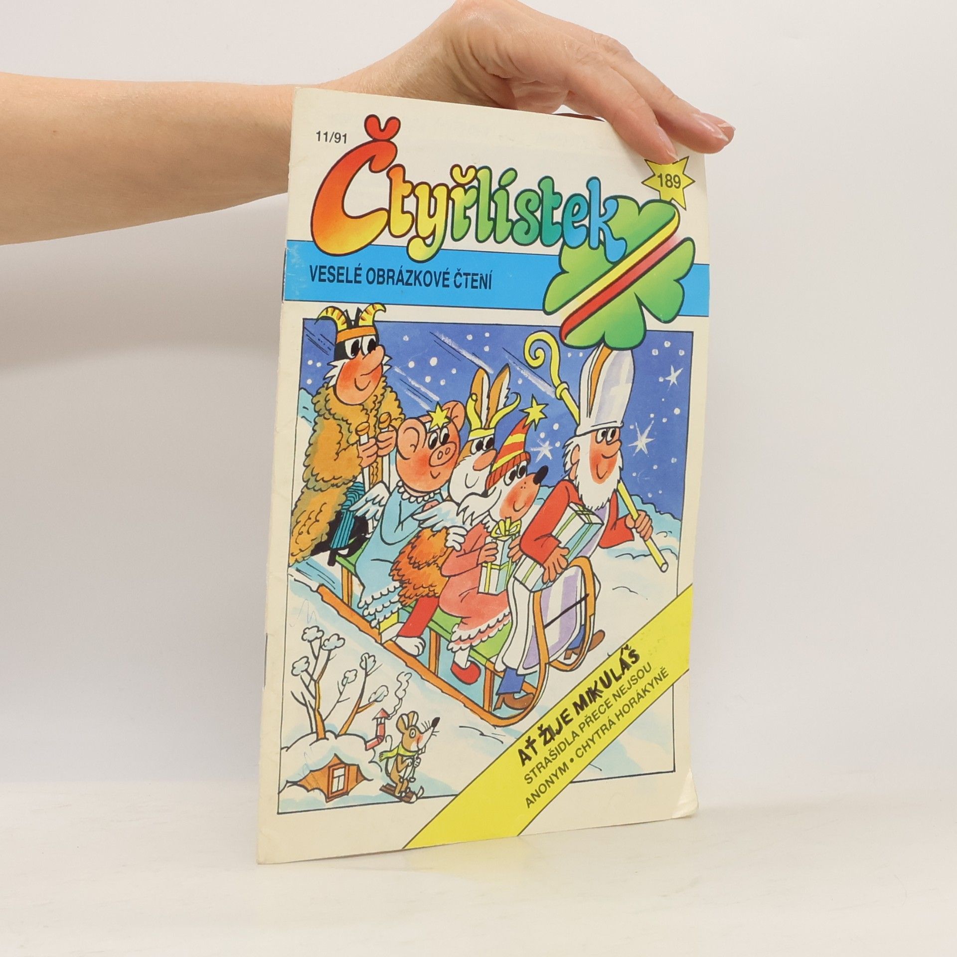 Kolektiv autorů Čtyřlístek 189. 11/1991