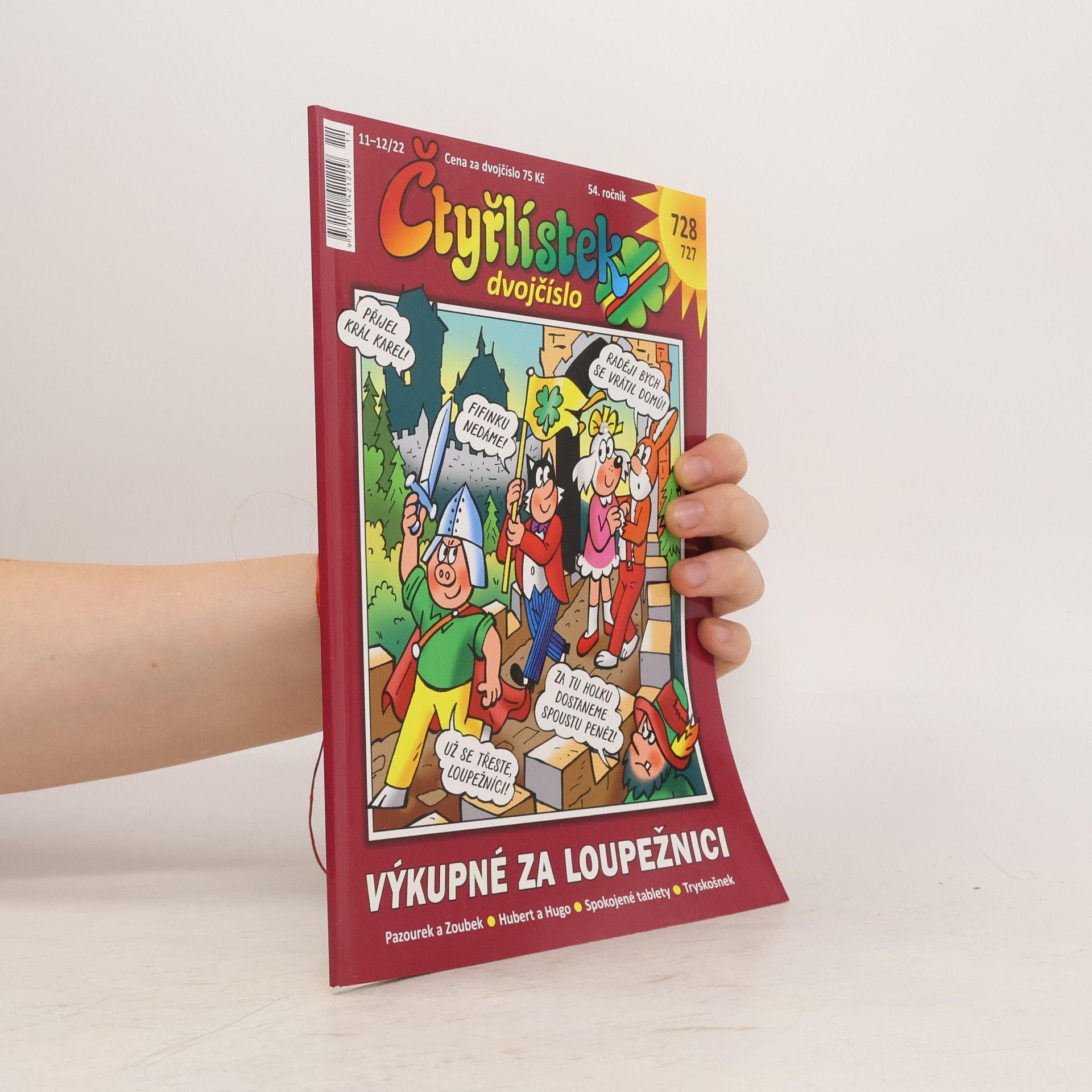 Autores varios Čtyřlístek. 54. ročník, (dvojčíslo) 727-728