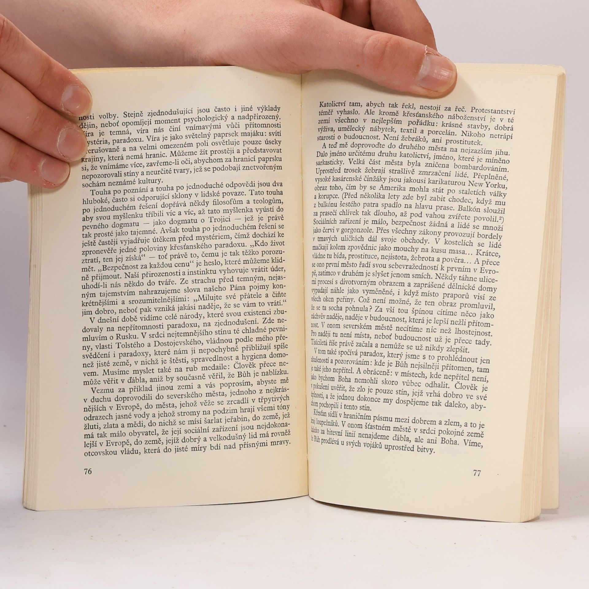 Graham Greene Paradox křesťanství