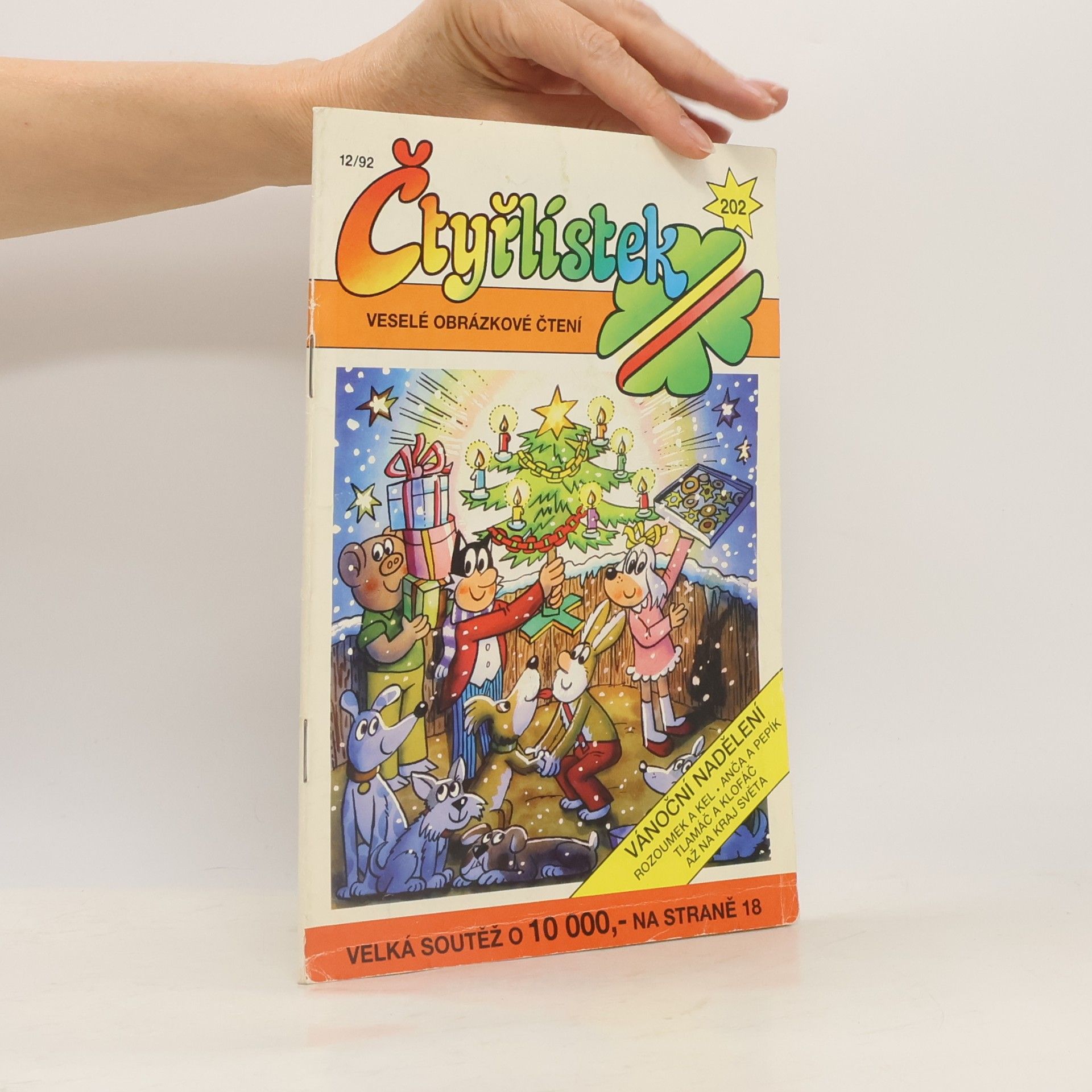 Various authors Čtyřlístek 202. 12/1992. Vánoční nadělení