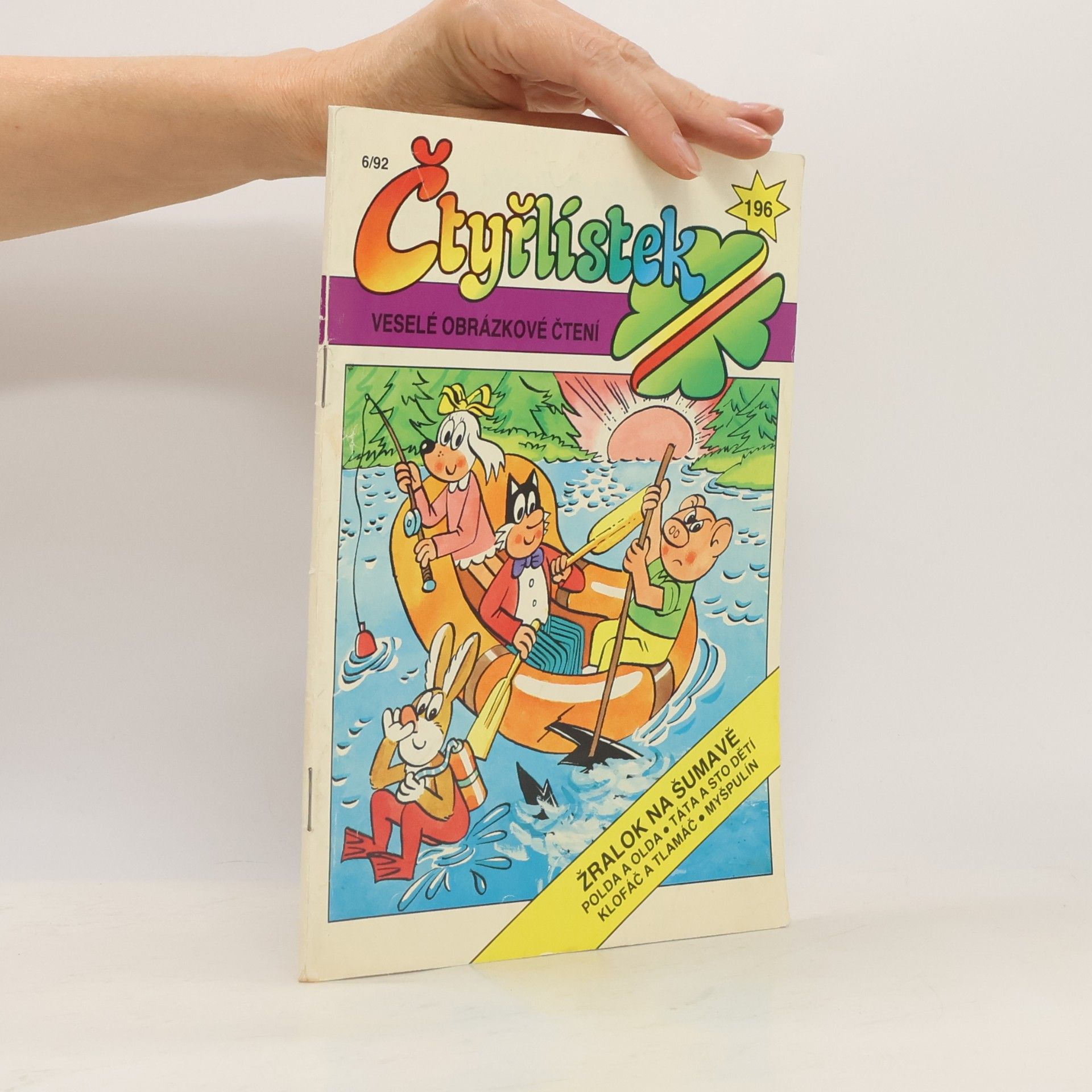Kolektiv autorů Čtyřlístek 196. 6/1992