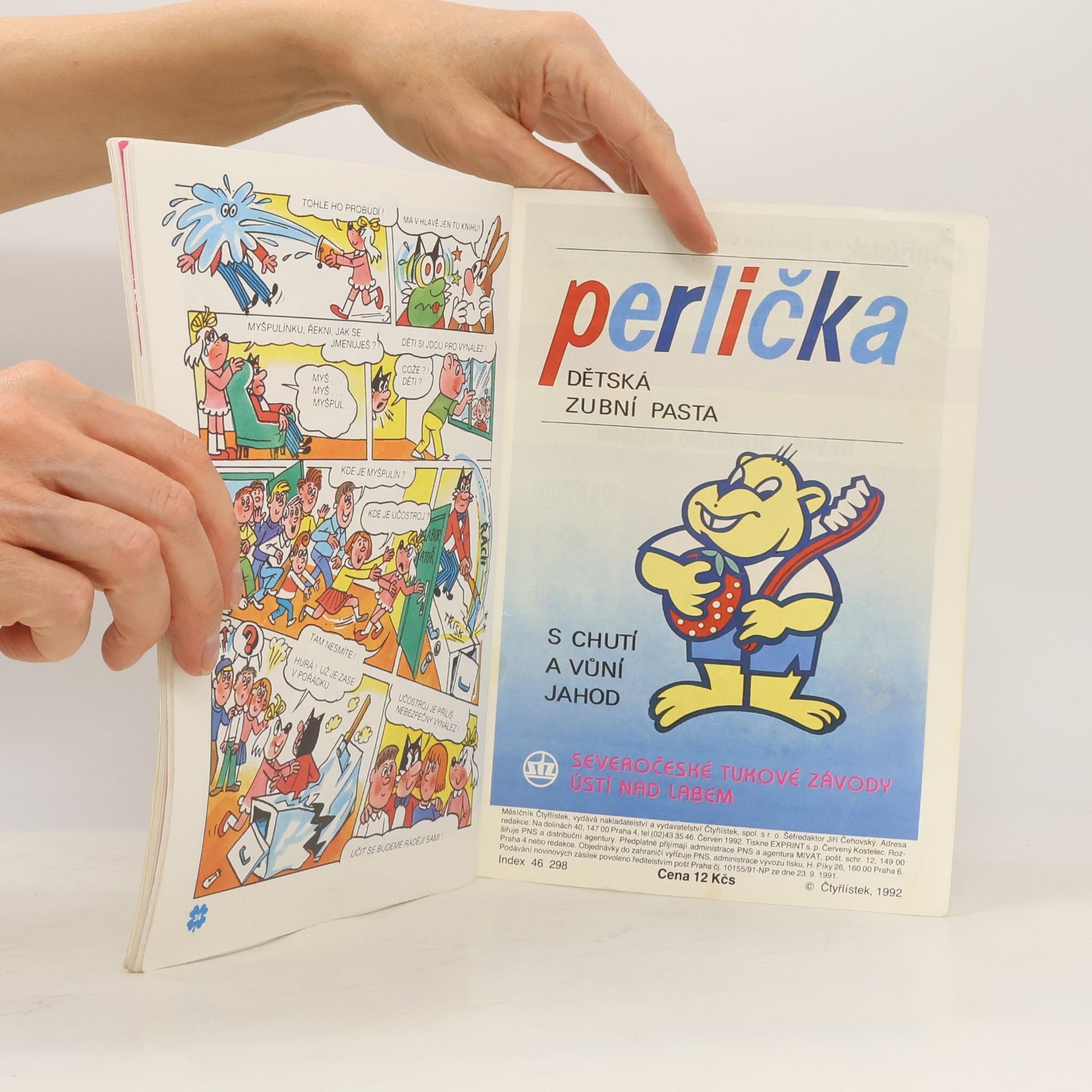 Kolektiv autorů Čtyřlístek 196. 6/1992