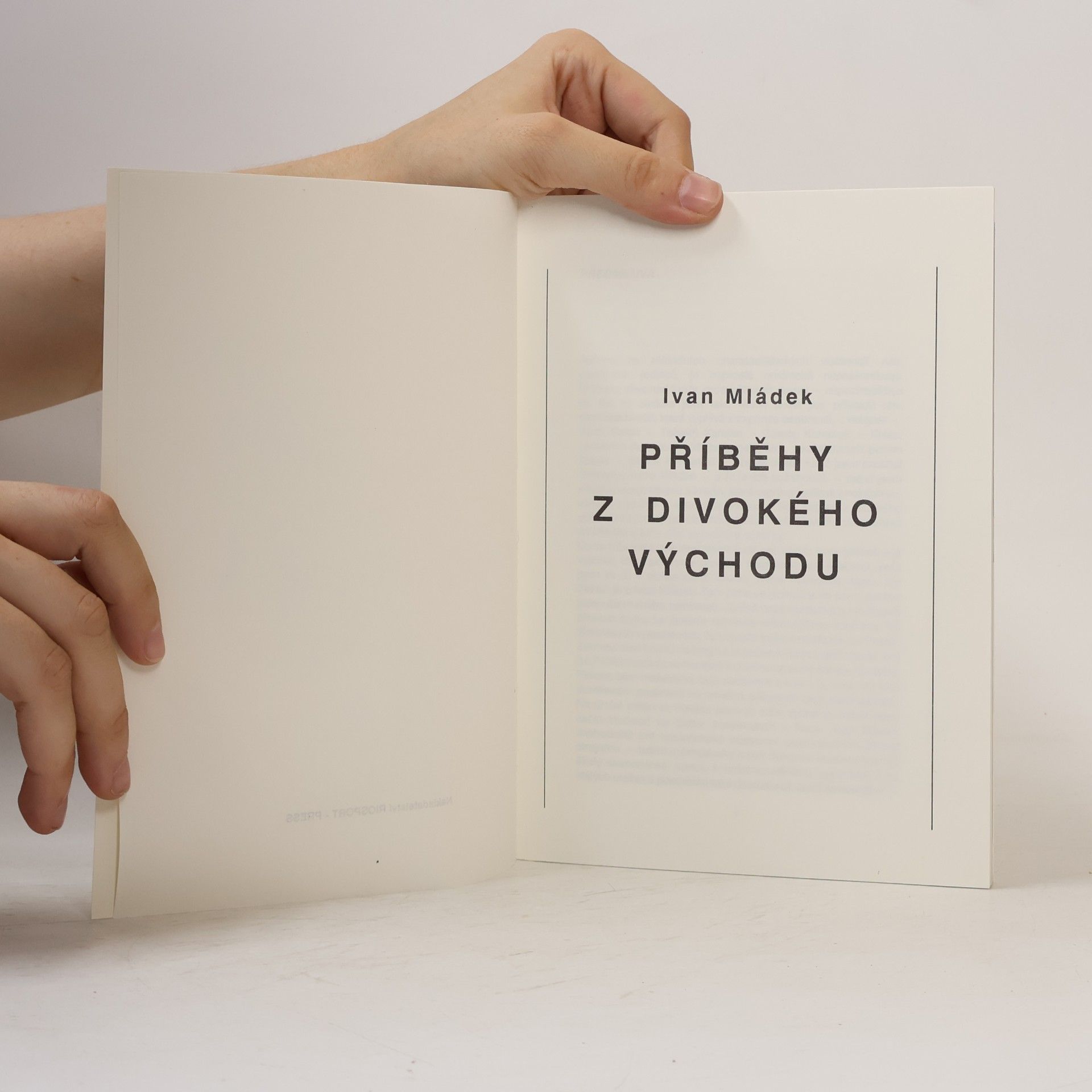 Ivan Mládek Příběhy z Divokého východu