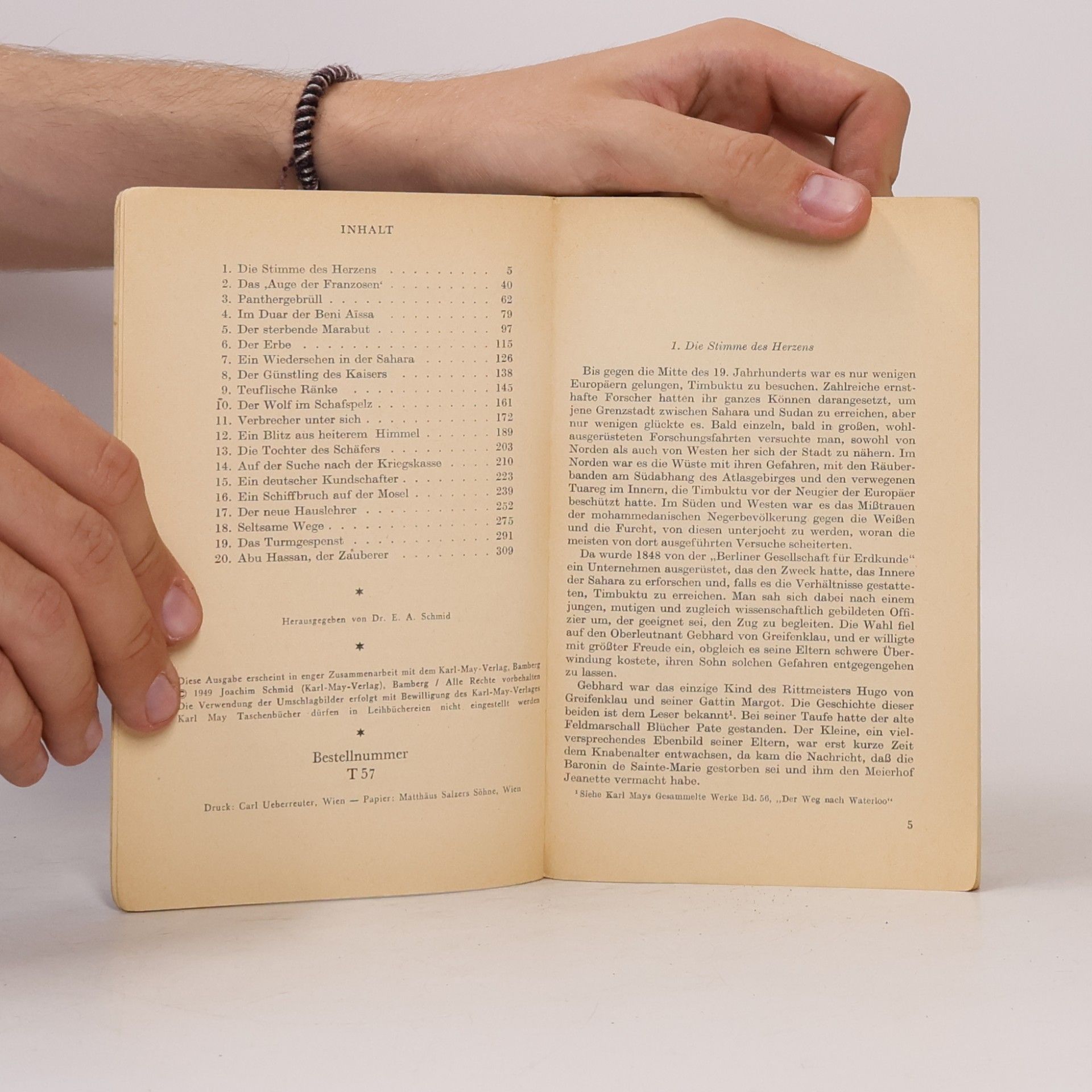 Karl May Das Geheimnis des Marabut